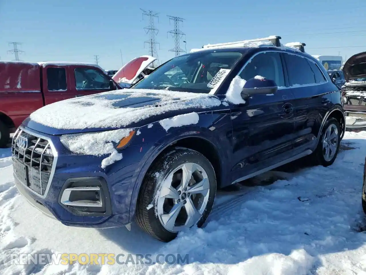 1 Photograph of a damaged car WA1BAAFY0M2132866 AUDI Q5 2021
