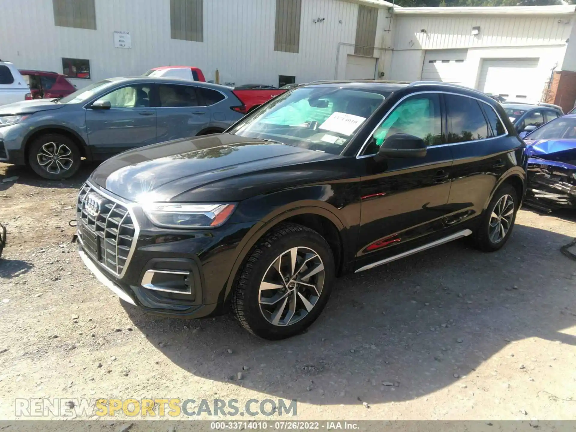 2 Photograph of a damaged car WA1BAAFY0M2137260 AUDI Q5 2021