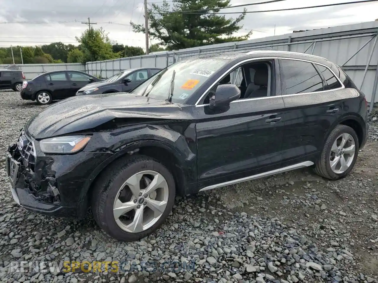 1 Photograph of a damaged car WA1BAAFY0M2140045 AUDI Q5 2021