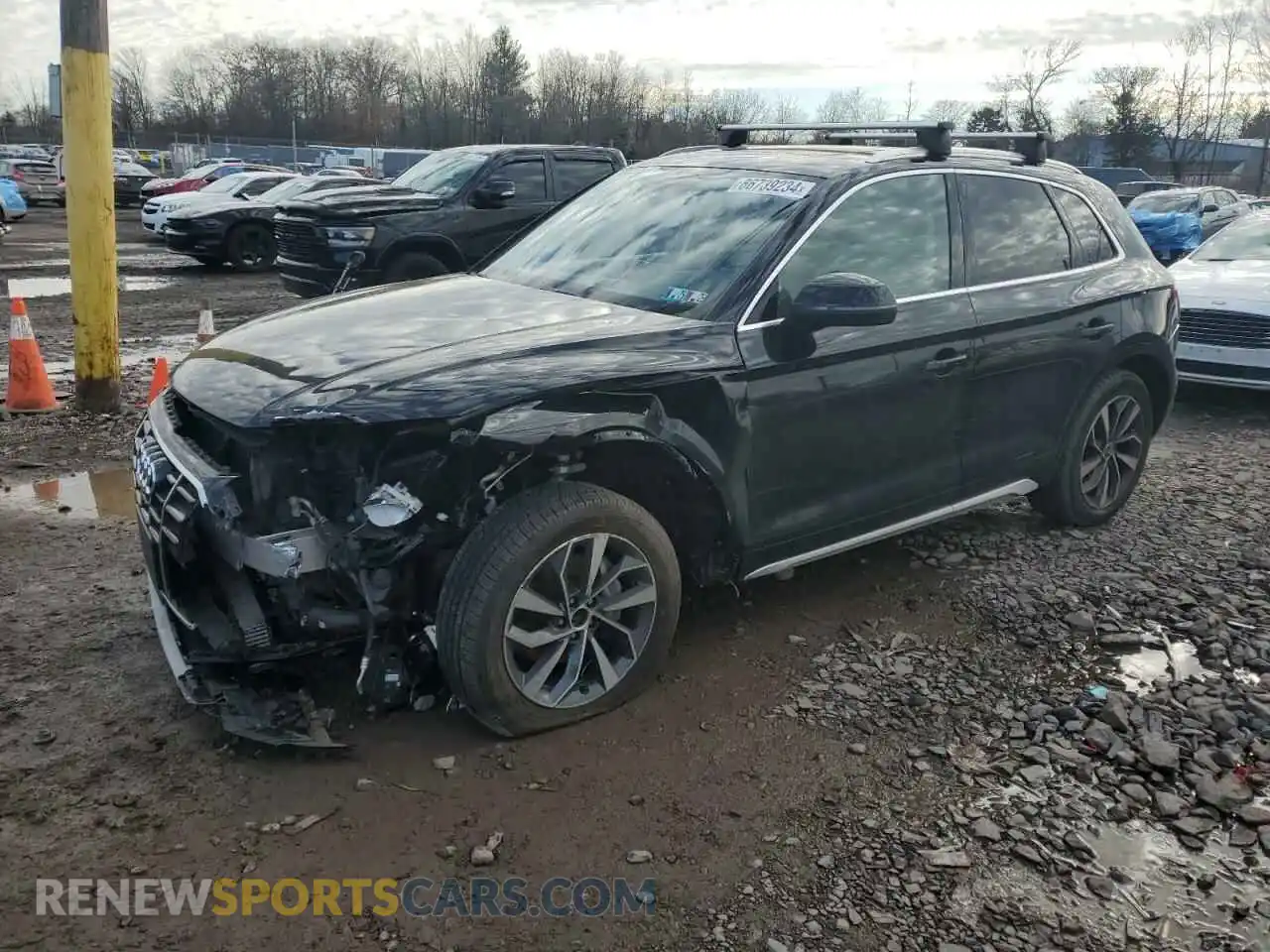 1 Photograph of a damaged car WA1BAAFY1M2015751 AUDI Q5 2021