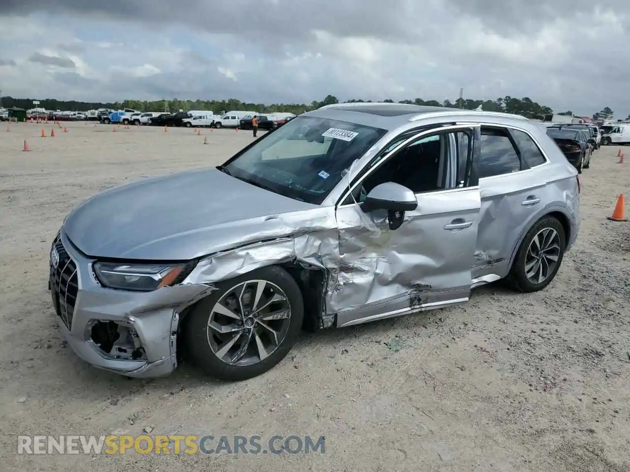 1 Photograph of a damaged car WA1BAAFY1M2018875 AUDI Q5 2021