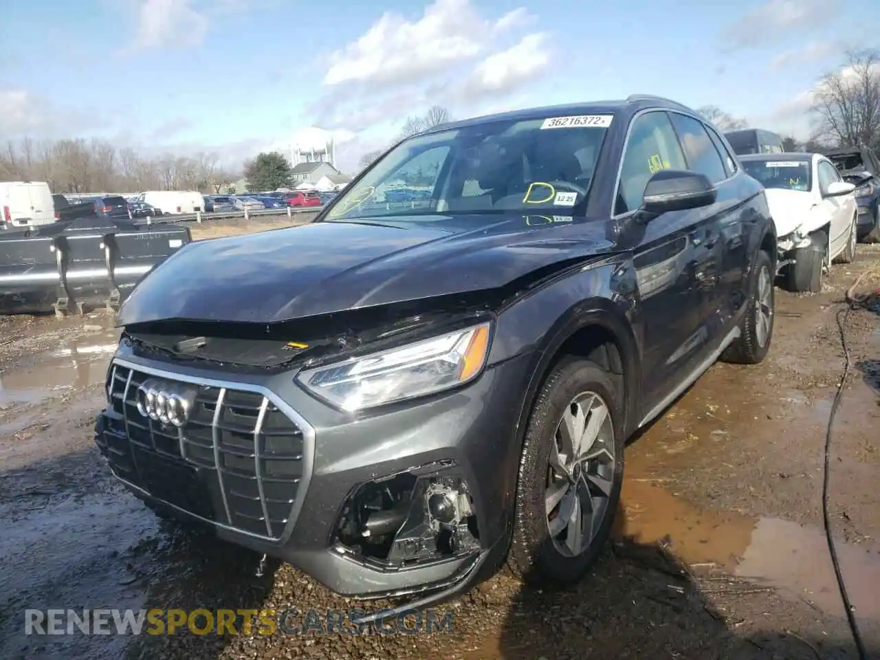 2 Photograph of a damaged car WA1BAAFY1M2032114 AUDI Q5 2021