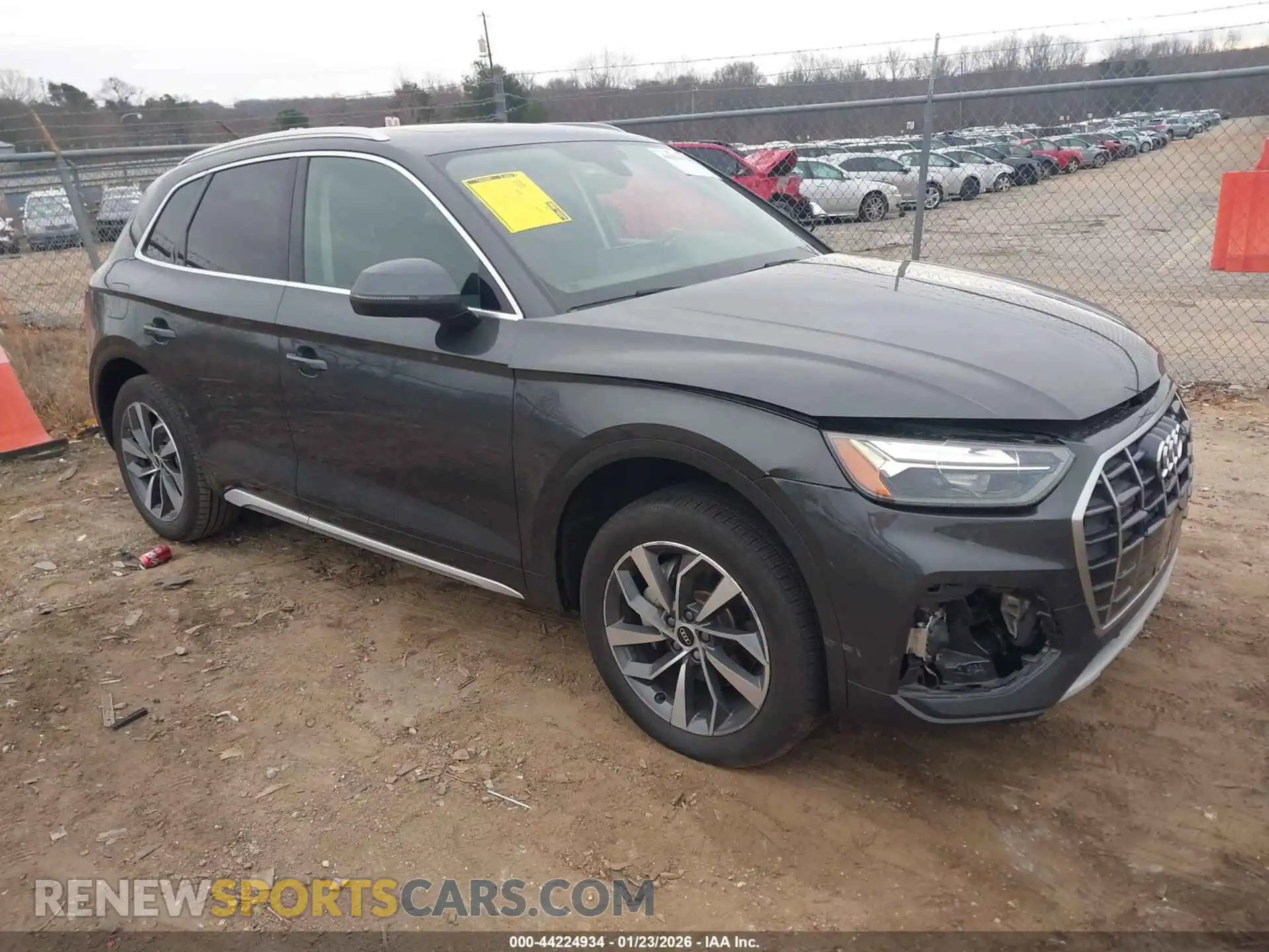 1 Фотография поврежденного автомобиля WA1BAAFY1M2034574 AUDI Q5 2021