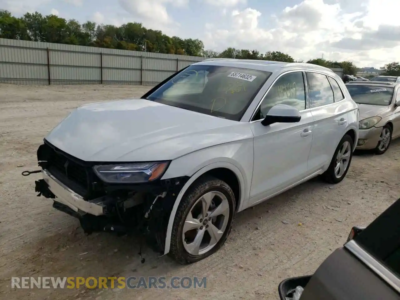 2 Photograph of a damaged car WA1BAAFY1M2095701 AUDI Q5 2021