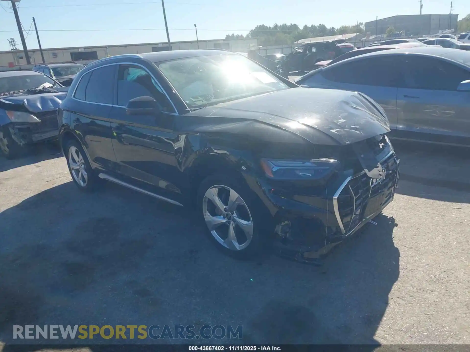 1 Photograph of a damaged car WA1BAAFY1M2104798 AUDI Q5 2021