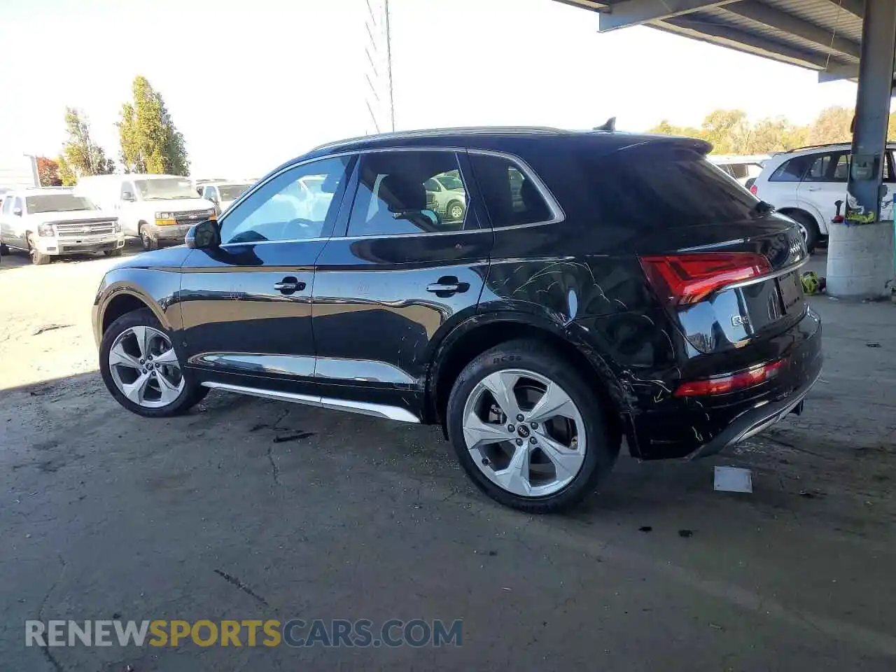 2 Фотография поврежденного автомобиля WA1BAAFY1M2111279 AUDI Q5 2021