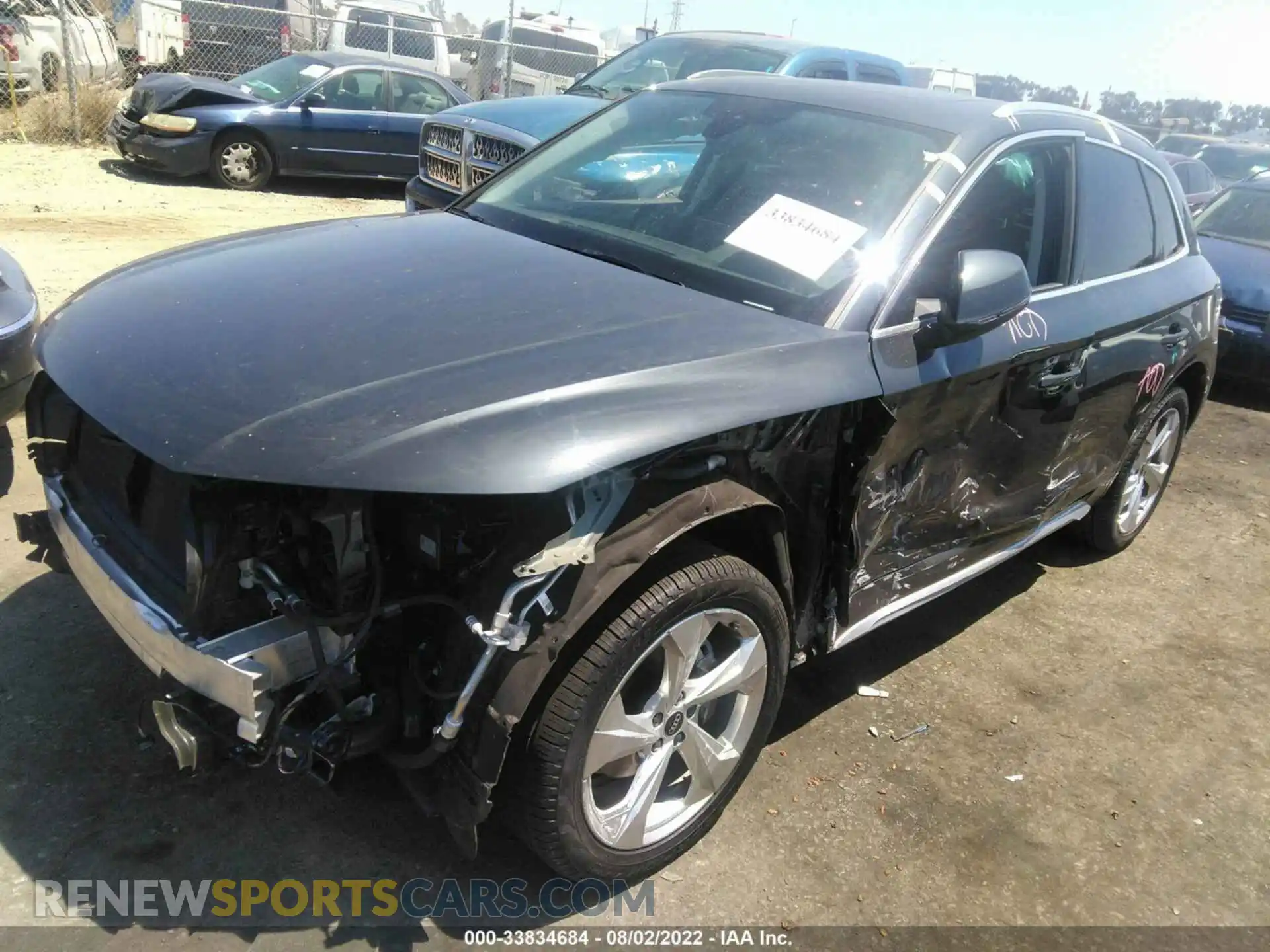 2 Photograph of a damaged car WA1BAAFY1M2117857 AUDI Q5 2021
