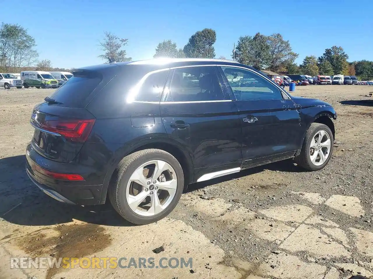 3 fotografías del automóvil dañado WA1BAAFY1M2127353 AUDI Q5 2021