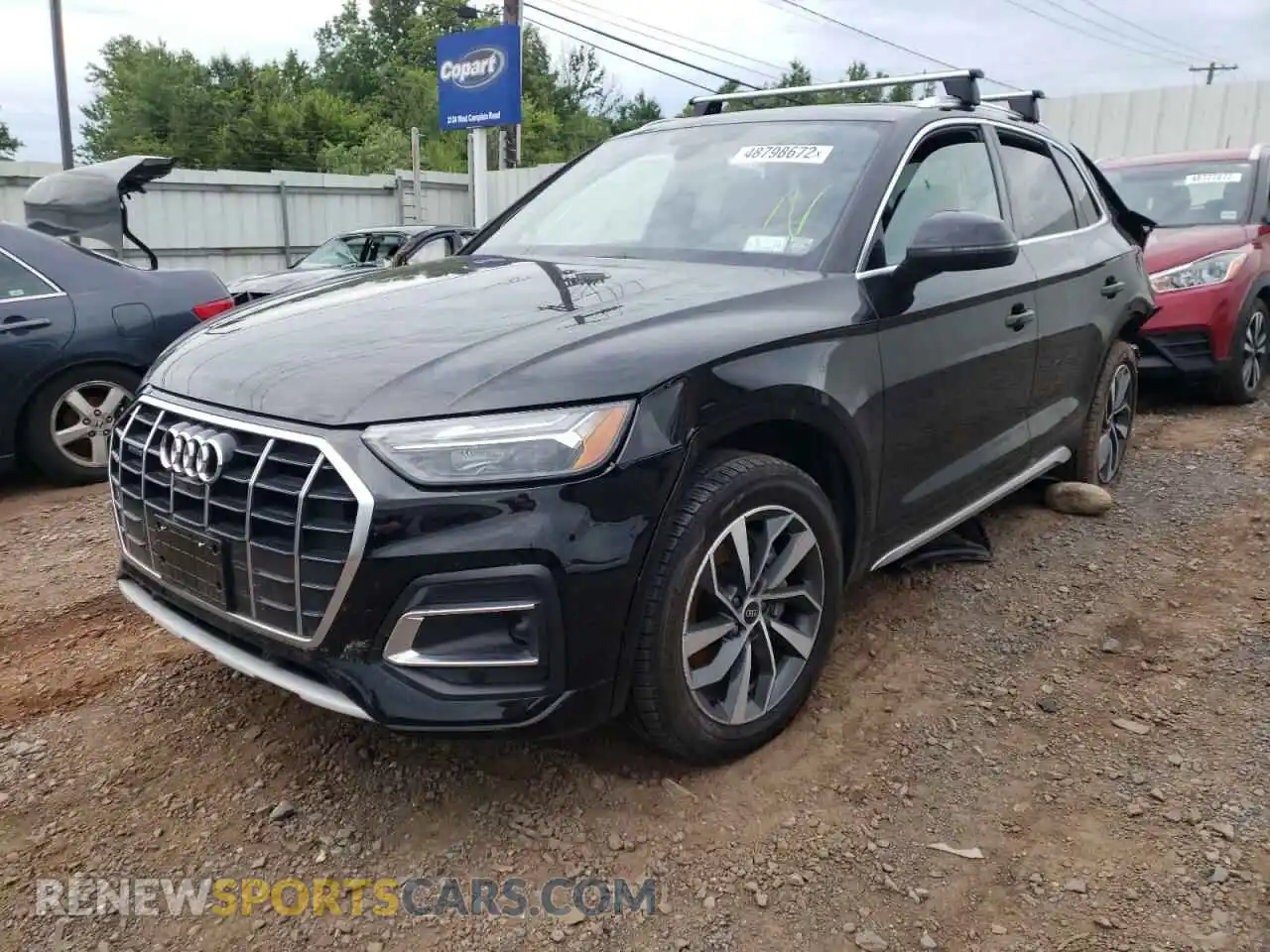 2 Photograph of a damaged car WA1BAAFY1M2130138 AUDI Q5 2021