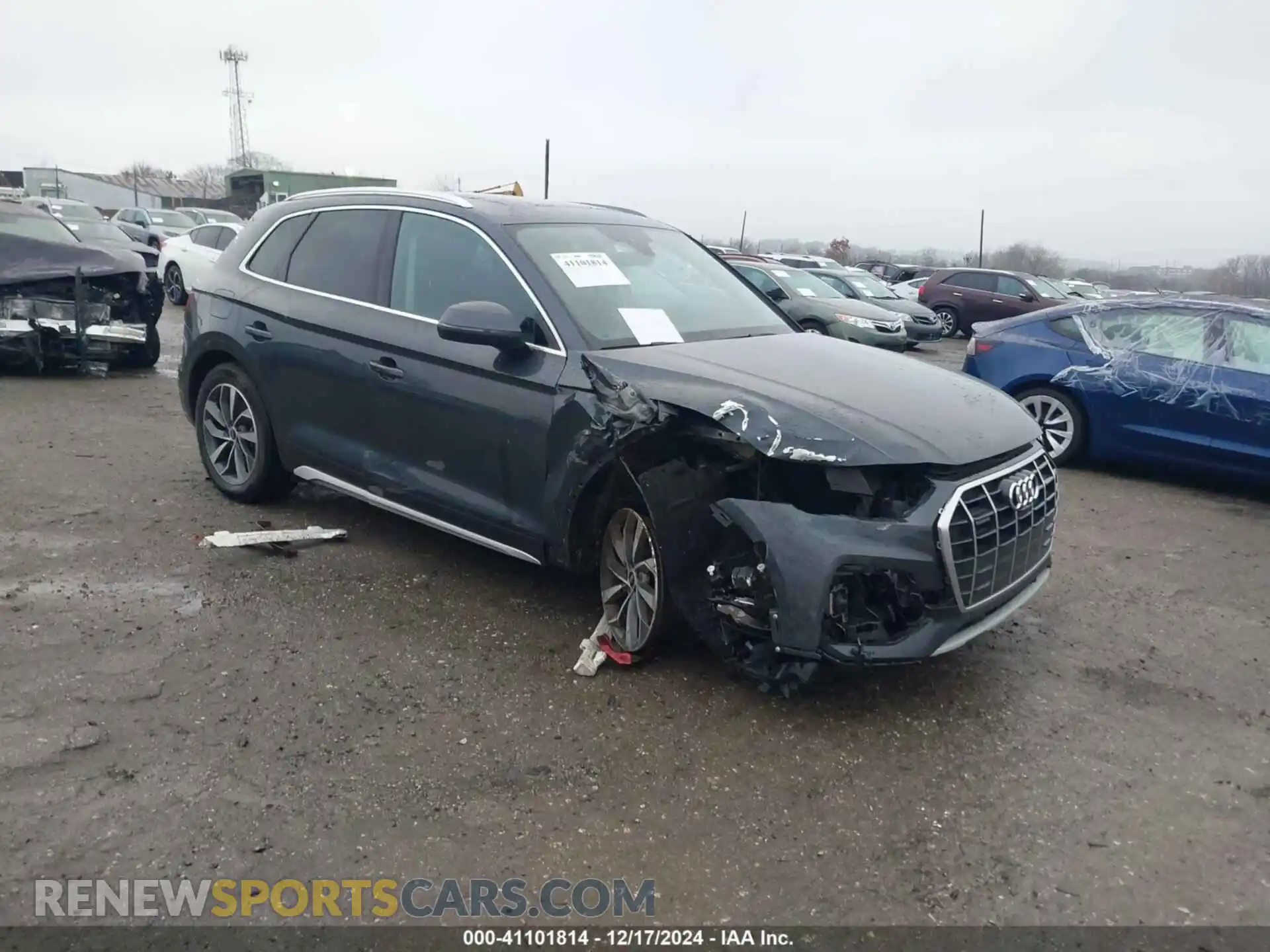 1 Photograph of a damaged car WA1BAAFY2M2051223 AUDI Q5 2021