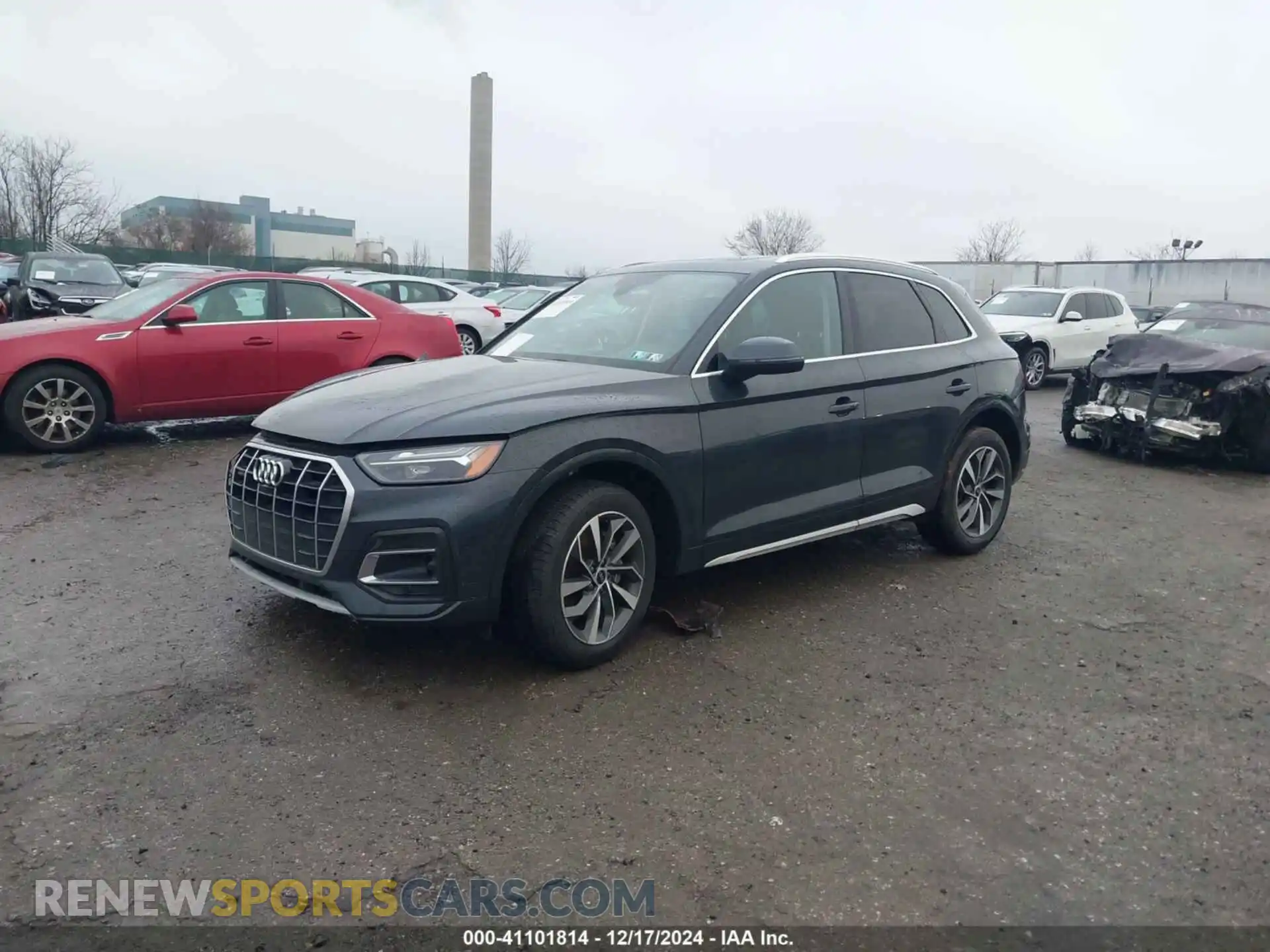 2 Photograph of a damaged car WA1BAAFY2M2051223 AUDI Q5 2021
