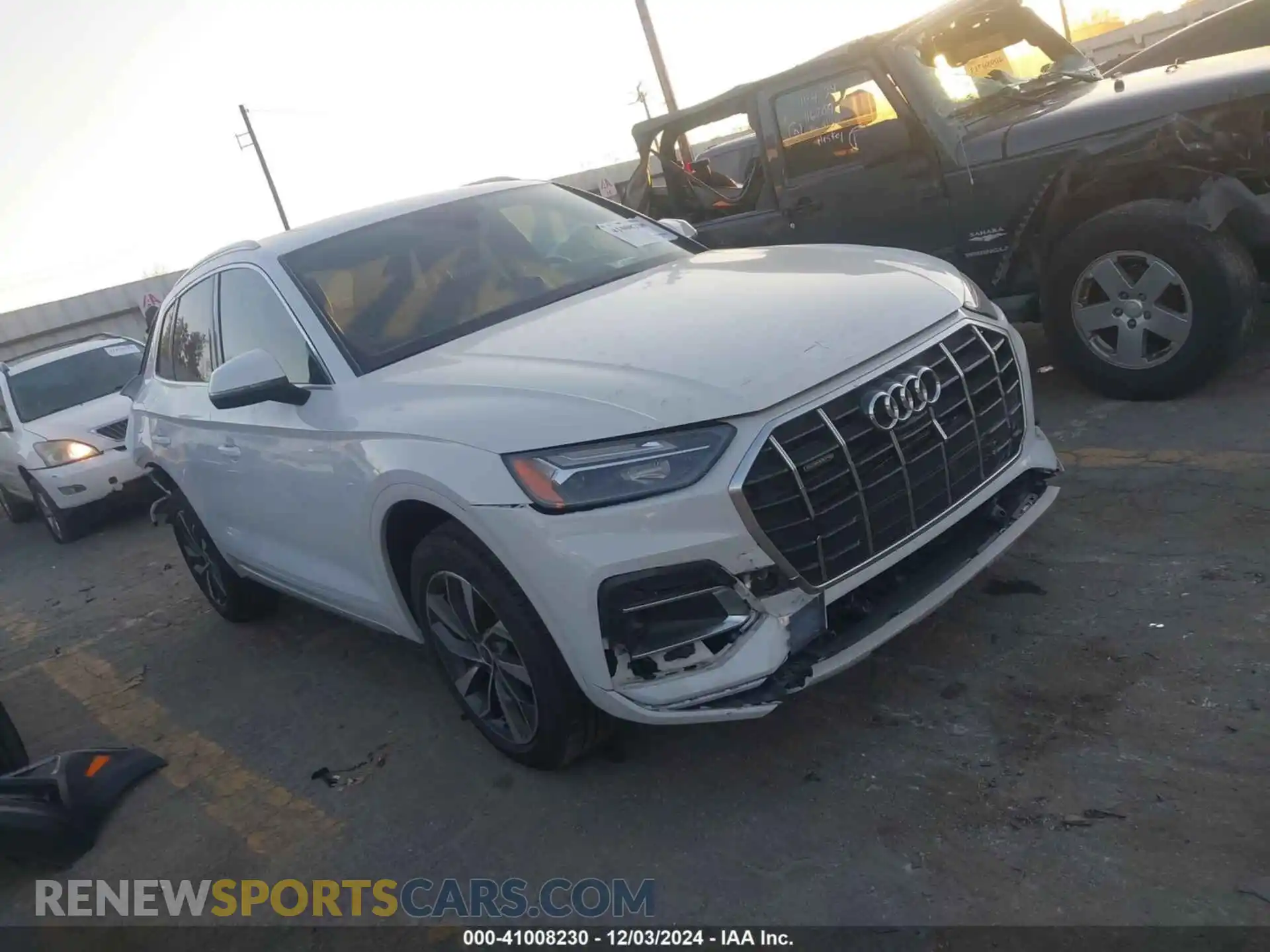 1 Photograph of a damaged car WA1BAAFY2M2086067 AUDI Q5 2021