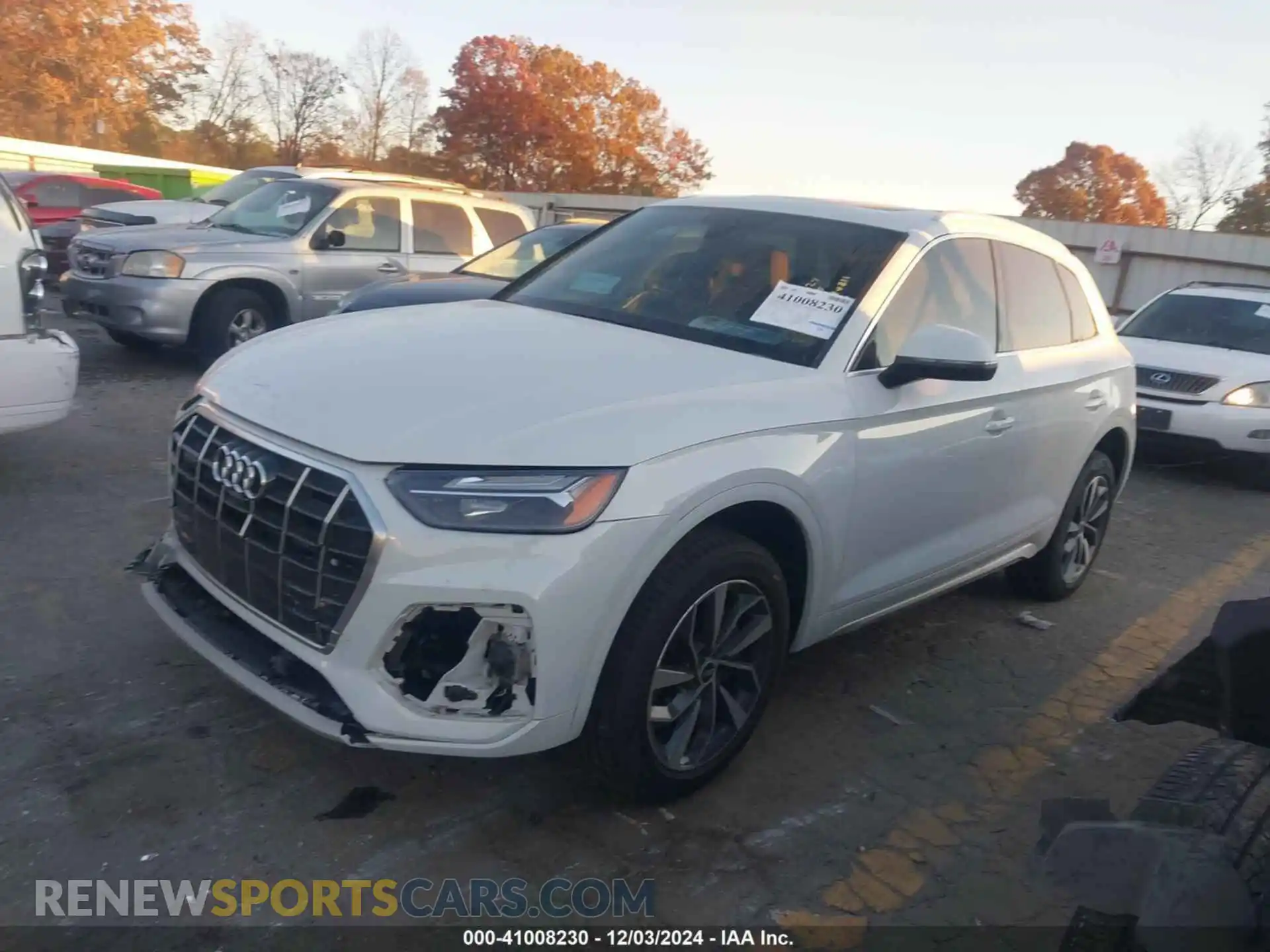 2 Photograph of a damaged car WA1BAAFY2M2086067 AUDI Q5 2021