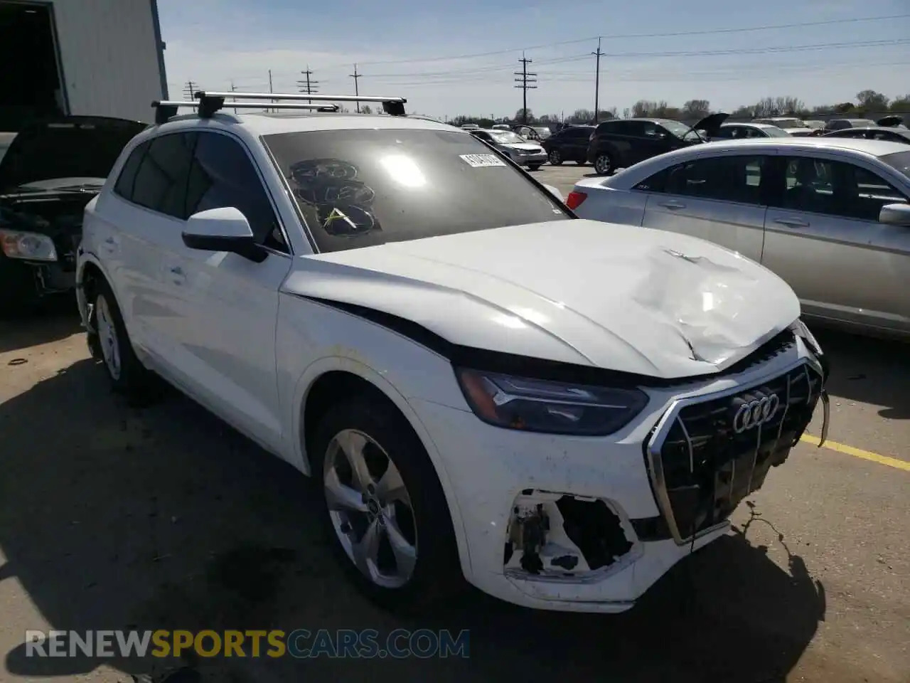 1 Photograph of a damaged car WA1BAAFY2M2088482 AUDI Q5 2021