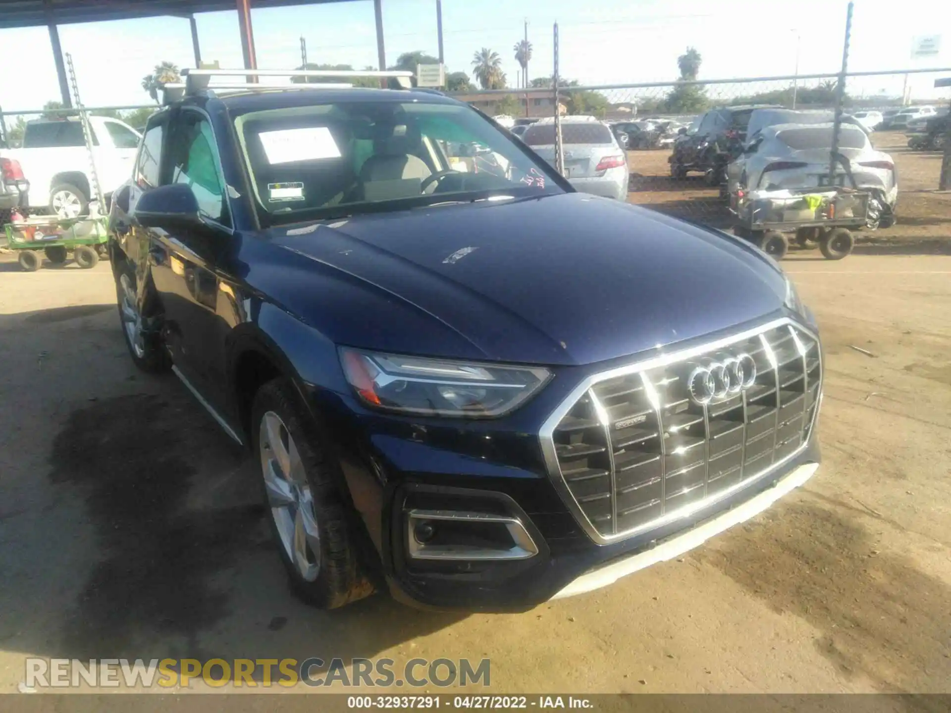 1 Photograph of a damaged car WA1BAAFY2M2091592 AUDI Q5 2021