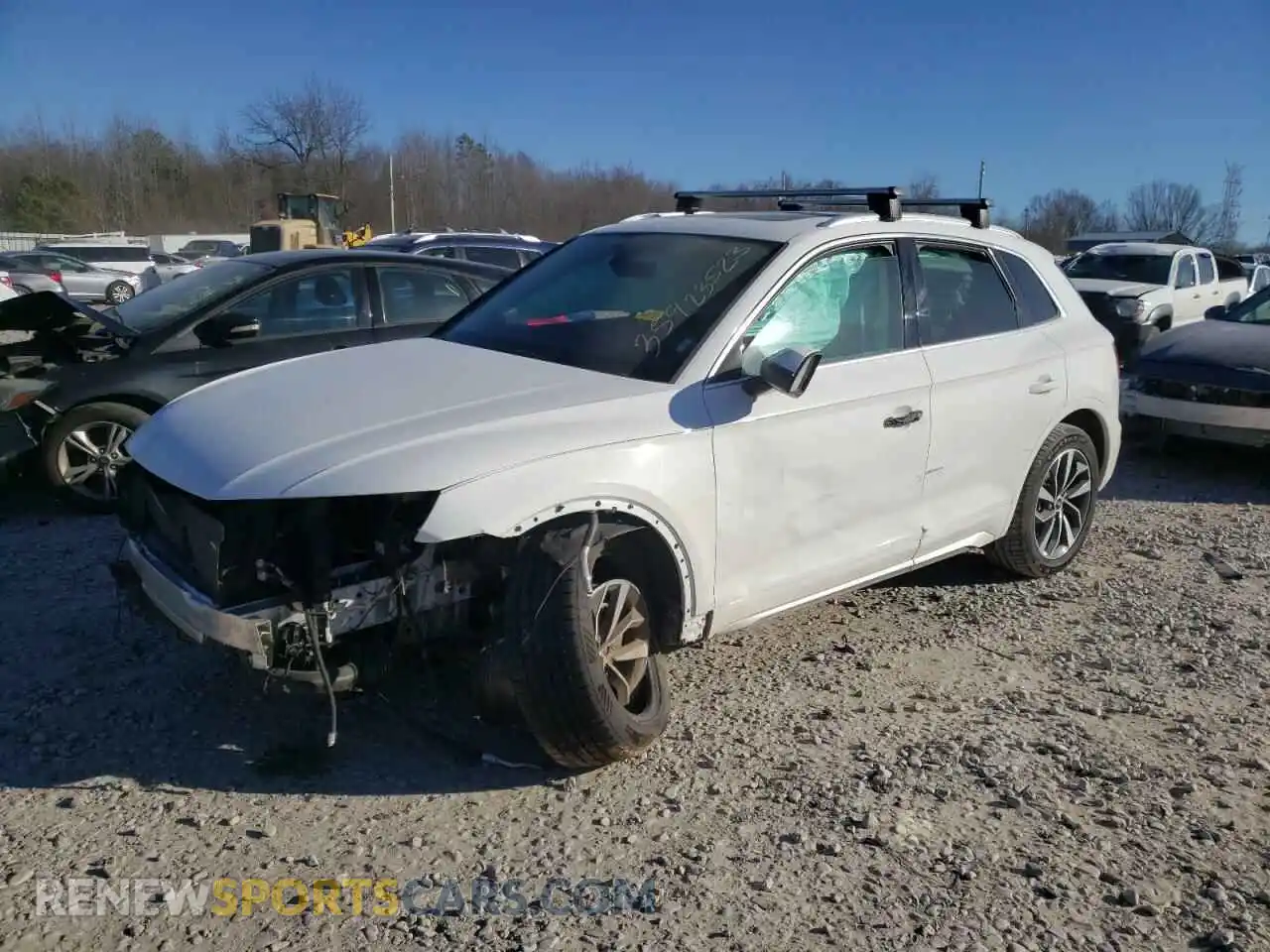 1 Фотография поврежденного автомобиля WA1BAAFY2M2106351 AUDI Q5 2021