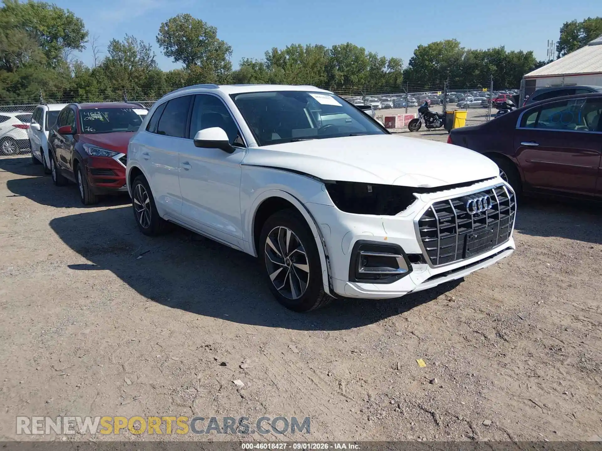1 Photograph of a damaged car WA1BAAFY2M2109606 AUDI Q5 2021