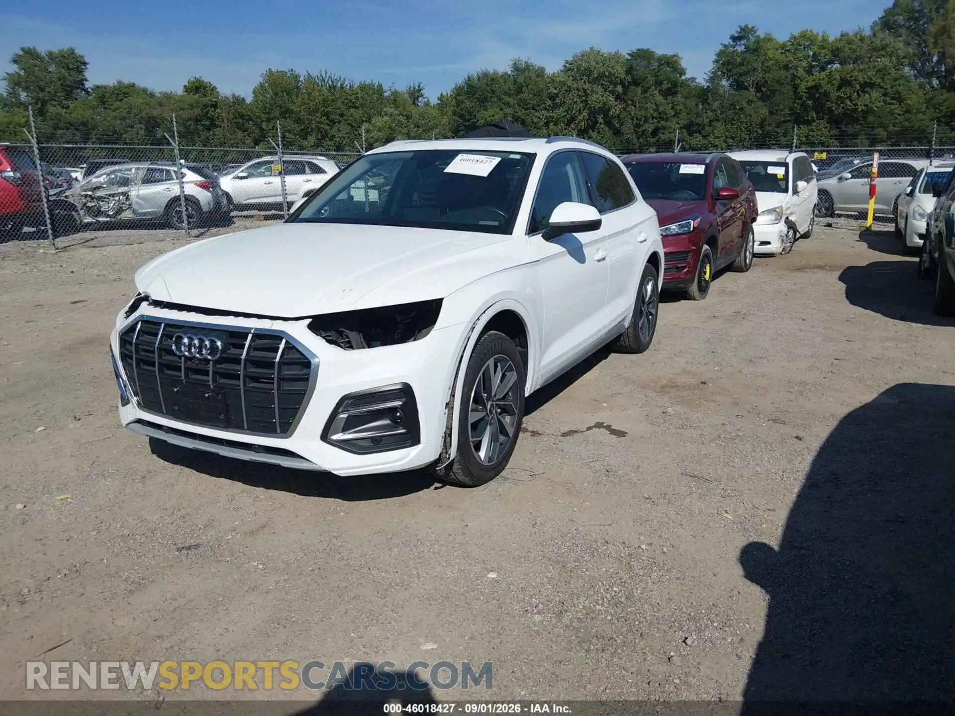 2 Photograph of a damaged car WA1BAAFY2M2109606 AUDI Q5 2021