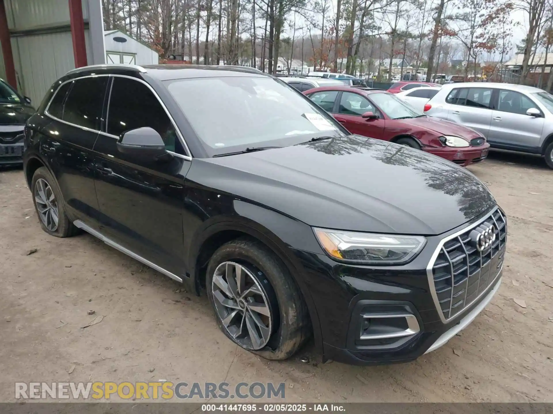 1 Фотография поврежденного автомобиля WA1BAAFY2M2127782 AUDI Q5 2021