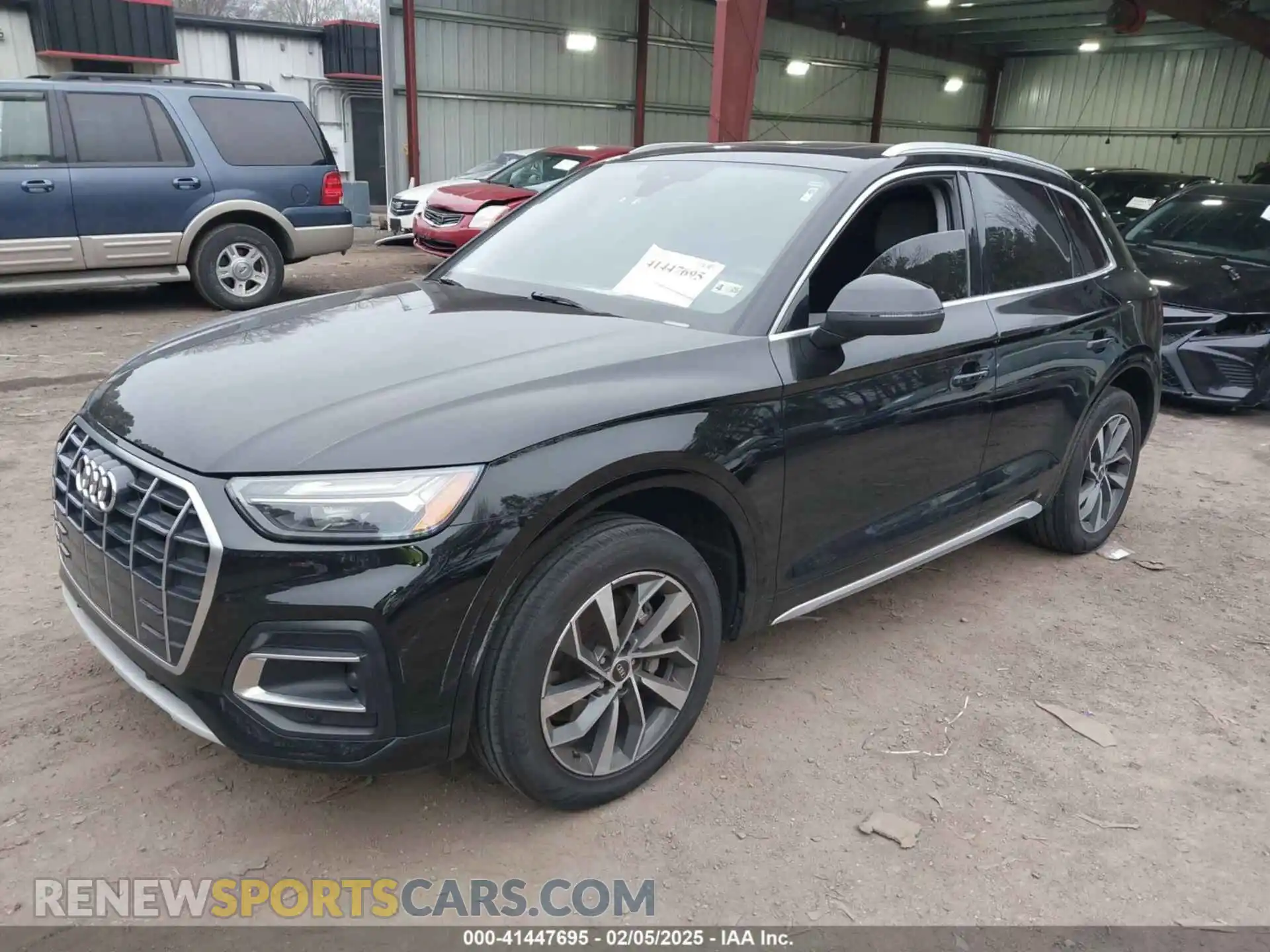 2 Фотография поврежденного автомобиля WA1BAAFY2M2127782 AUDI Q5 2021