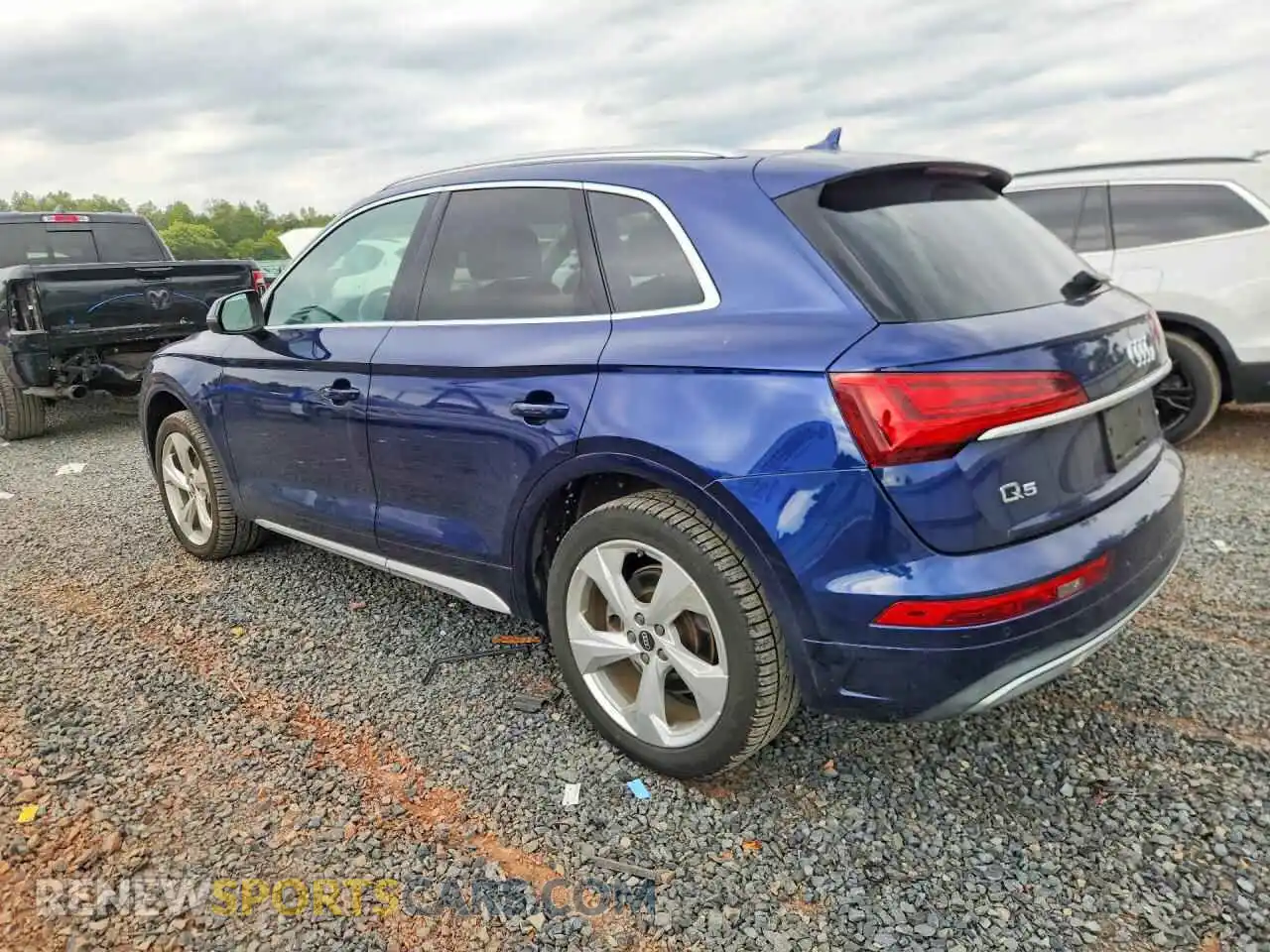 2 Photograph of a damaged car WA1BAAFY3M2012124 AUDI Q5 2021