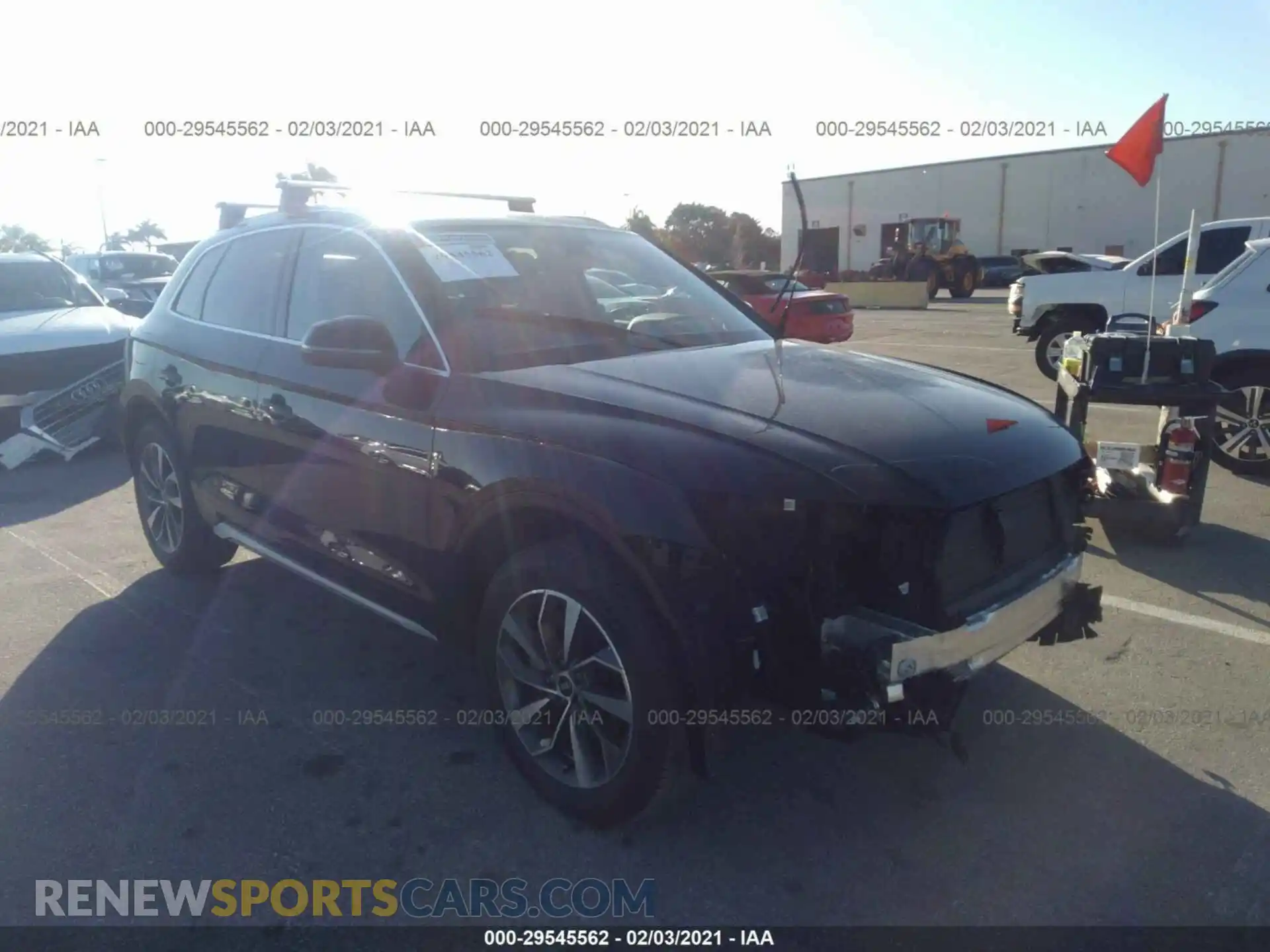 1 Фотография поврежденного автомобиля WA1BAAFY3M2013645 AUDI Q5 2021