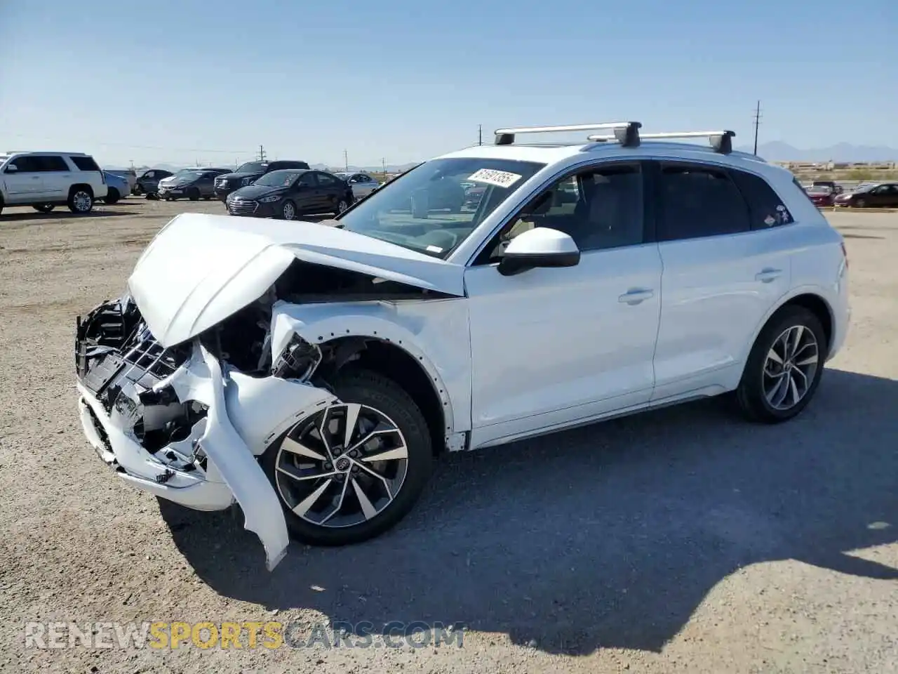 1 Photograph of a damaged car WA1BAAFY3M2021843 AUDI Q5 2021