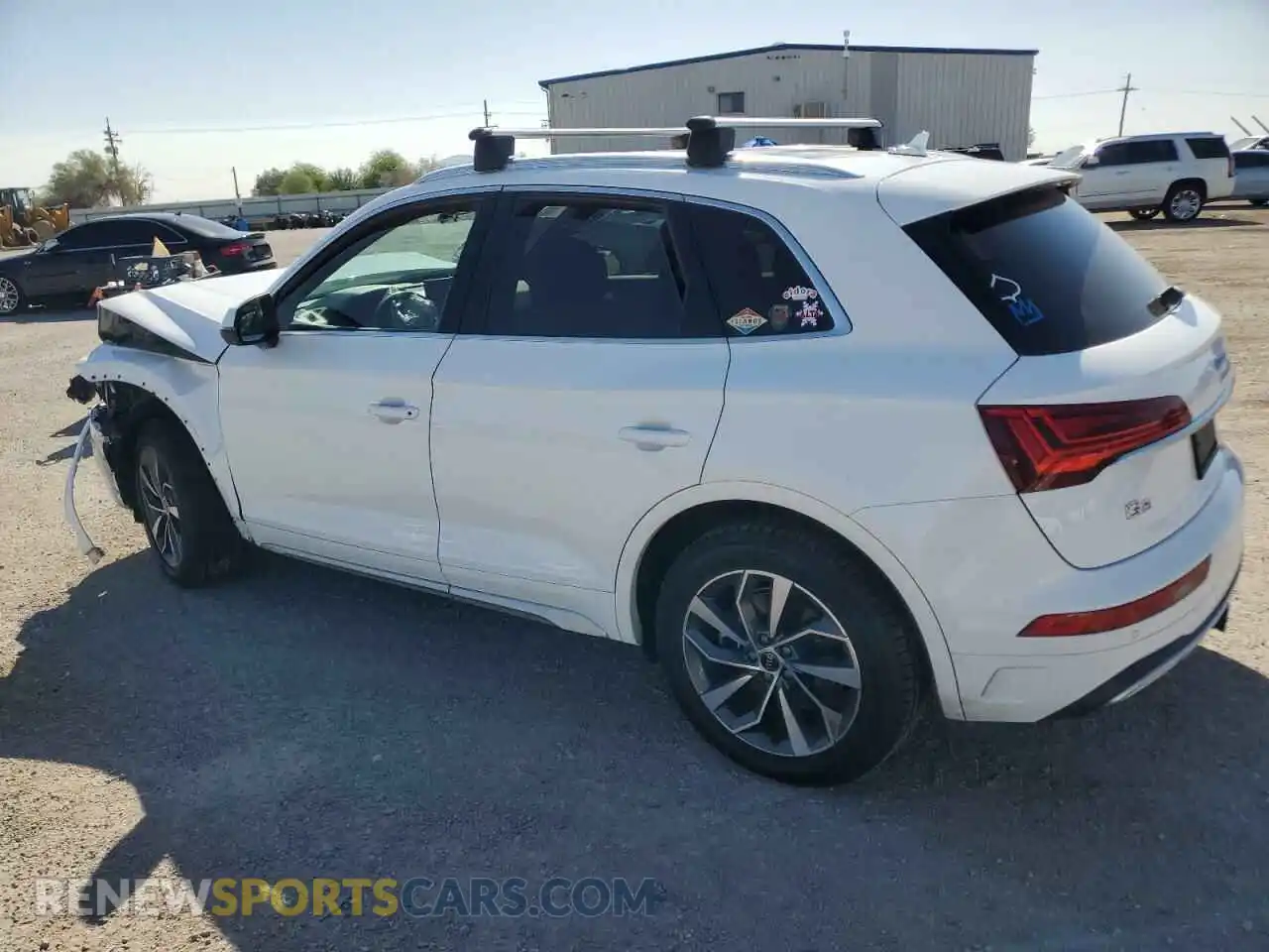 2 Photograph of a damaged car WA1BAAFY3M2021843 AUDI Q5 2021