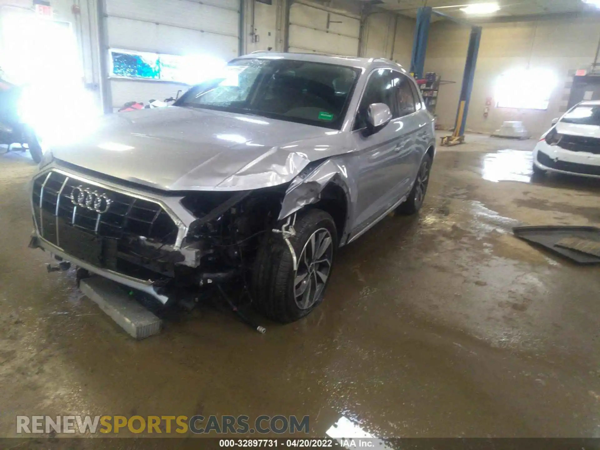 2 Photograph of a damaged car WA1BAAFY3M2025097 AUDI Q5 2021