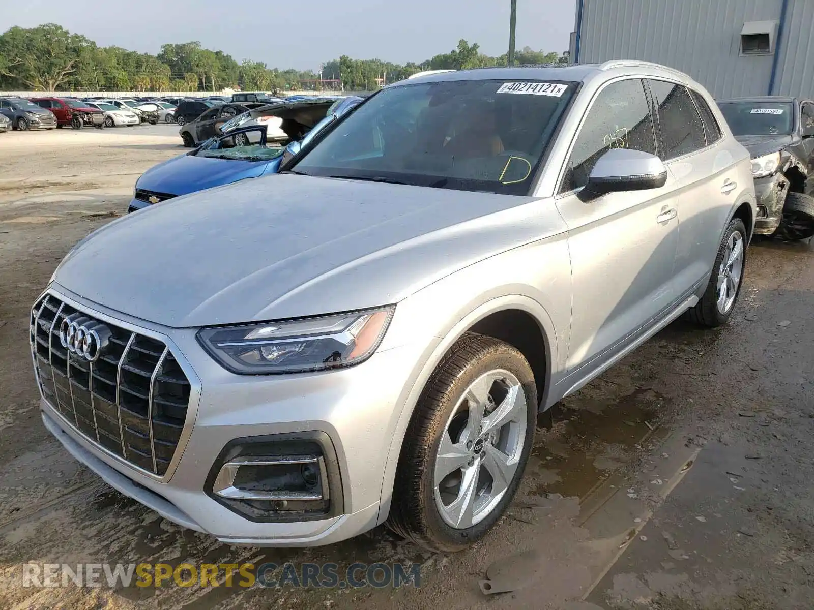 2 Photograph of a damaged car WA1BAAFY3M2035516 AUDI Q5 2021