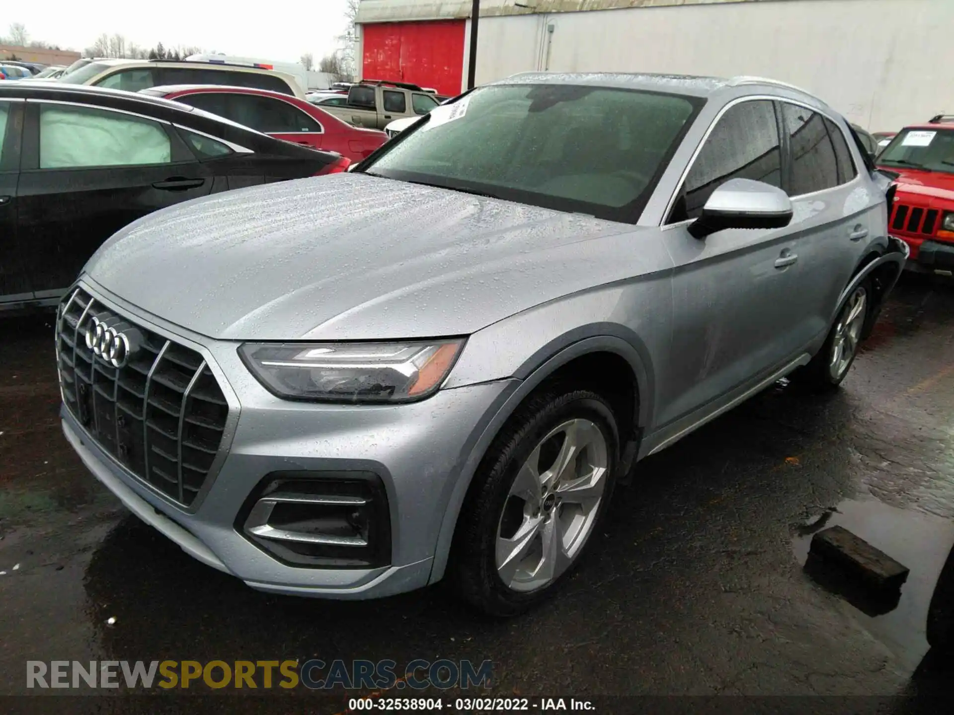 2 Photograph of a damaged car WA1BAAFY3M2063414 AUDI Q5 2021