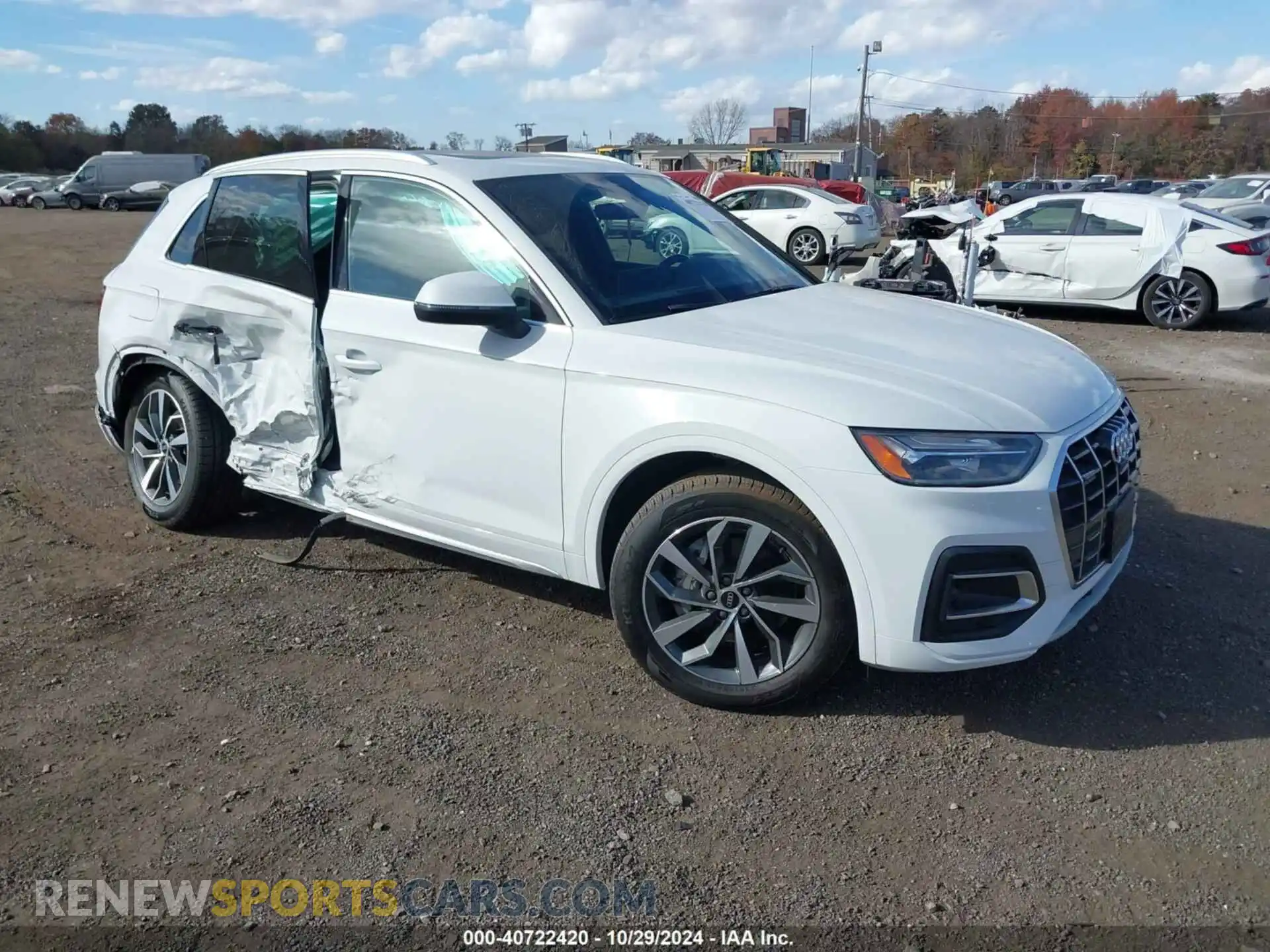 1 Photograph of a damaged car WA1BAAFY3M2078267 AUDI Q5 2021