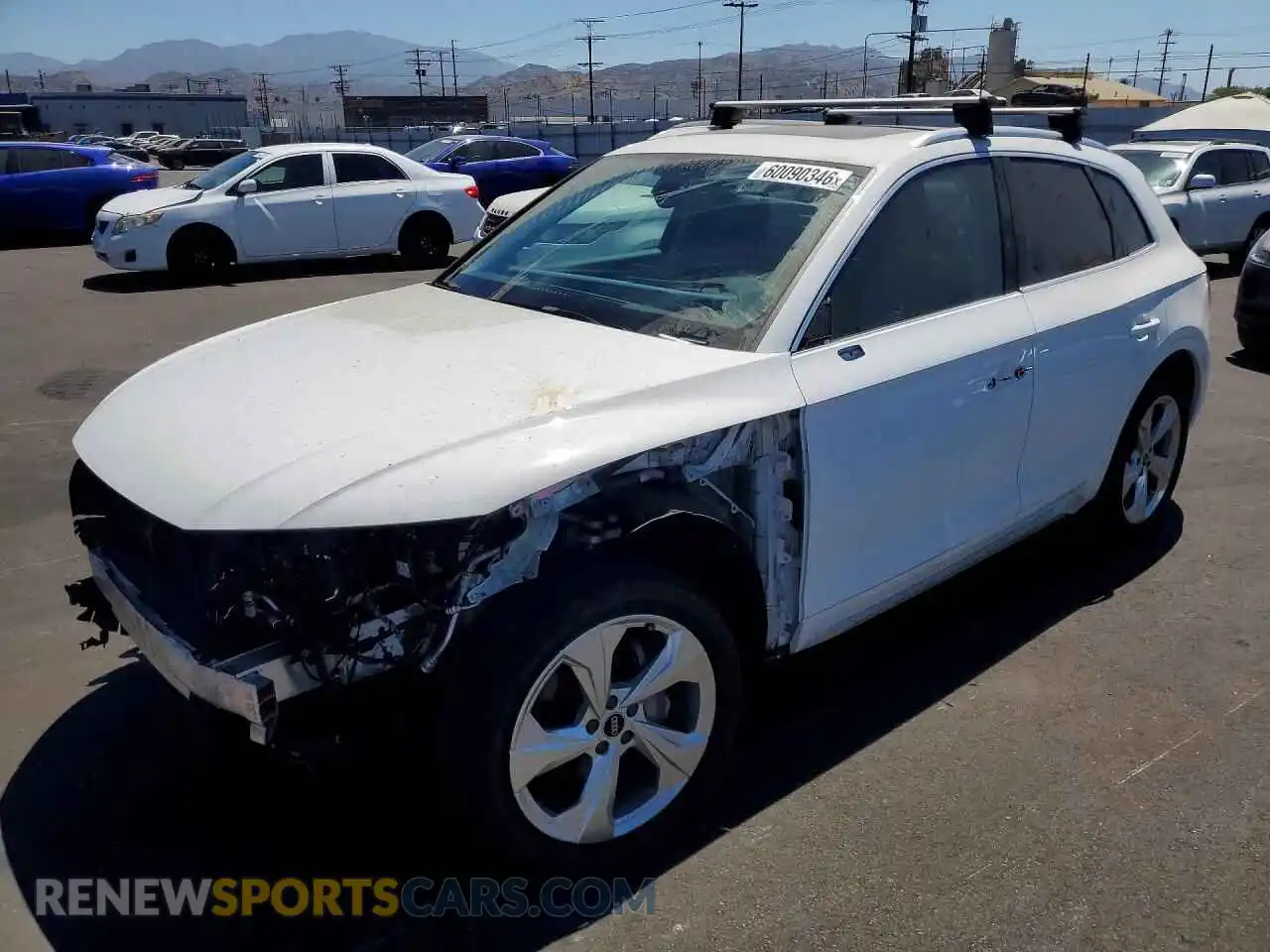 1 Photograph of a damaged car WA1BAAFY3M2105600 AUDI Q5 2021