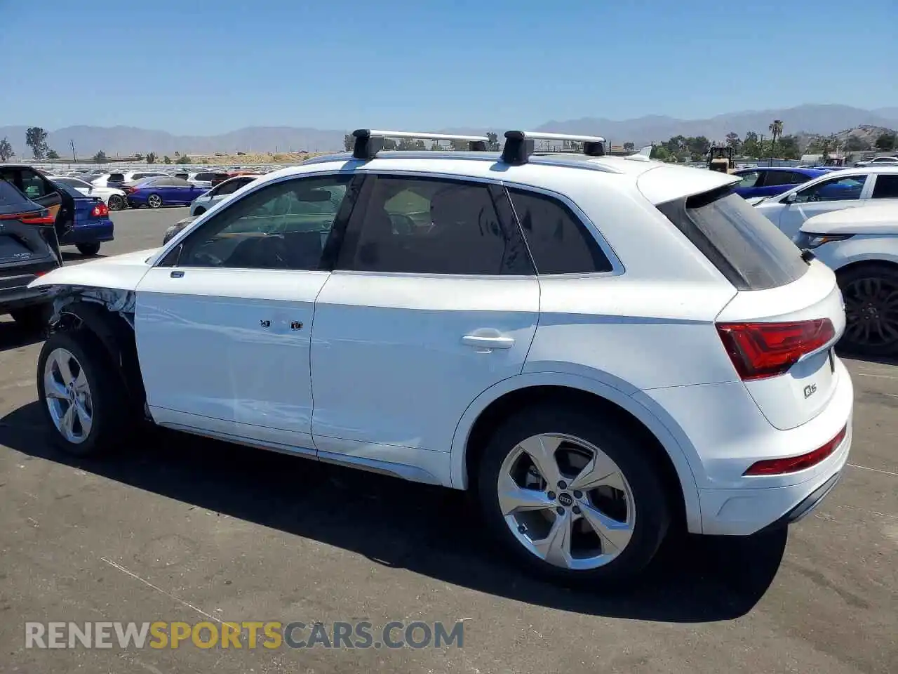 2 Photograph of a damaged car WA1BAAFY3M2105600 AUDI Q5 2021