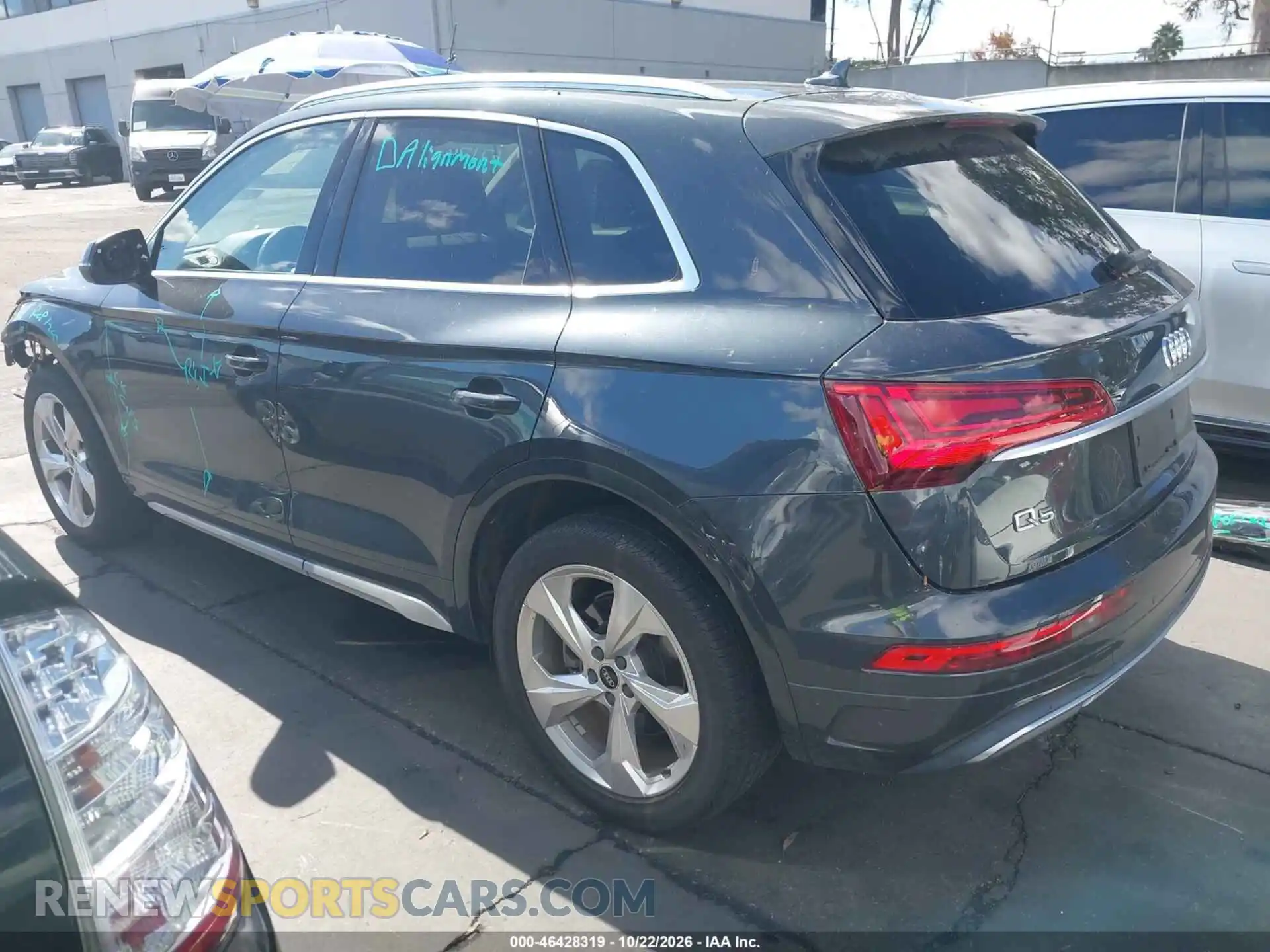 3 fotografías del automóvil dañado WA1BAAFY3M2105757 AUDI Q5 2021