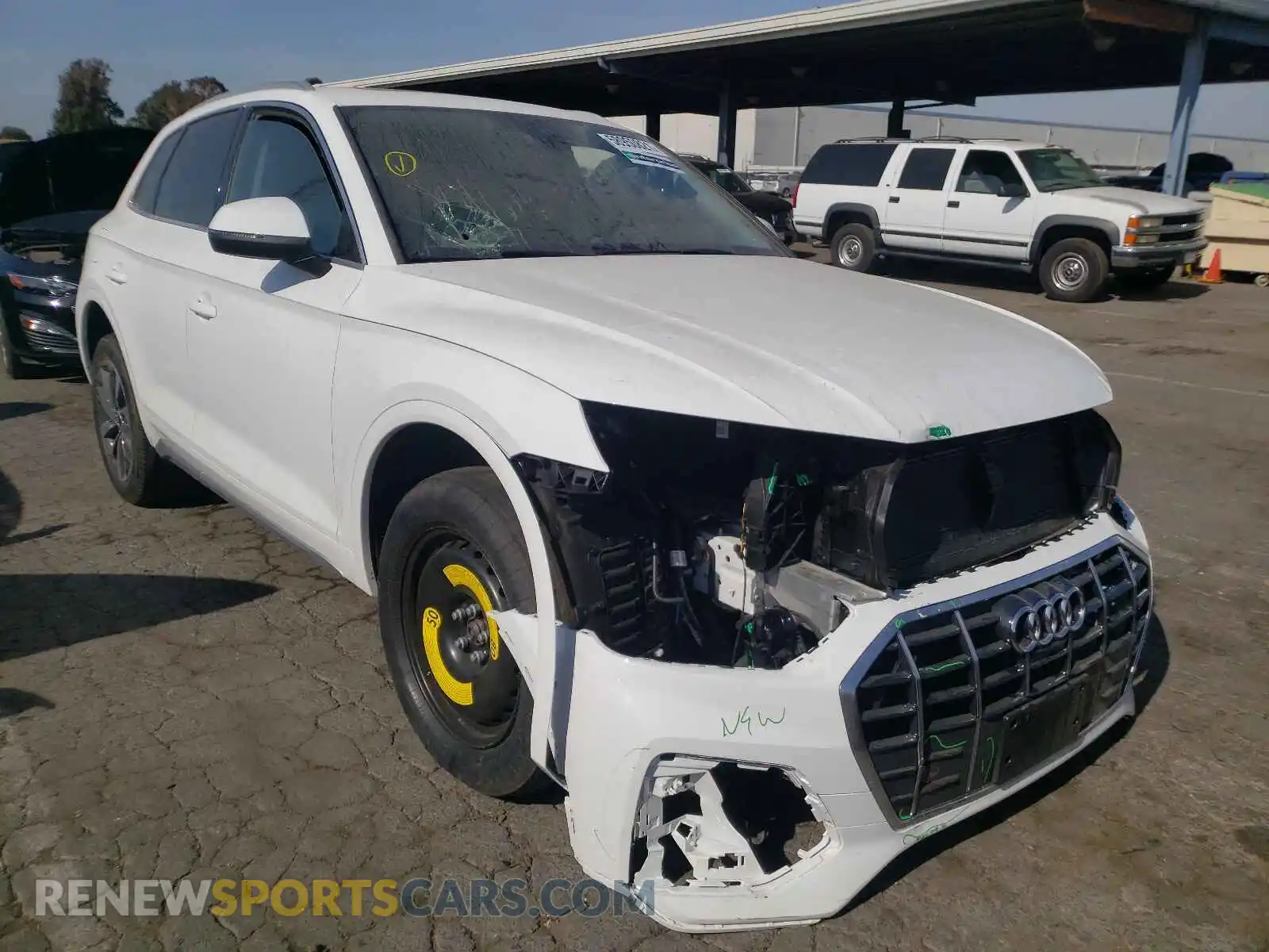 1 Photograph of a damaged car WA1BAAFY3M2109596 AUDI Q5 2021