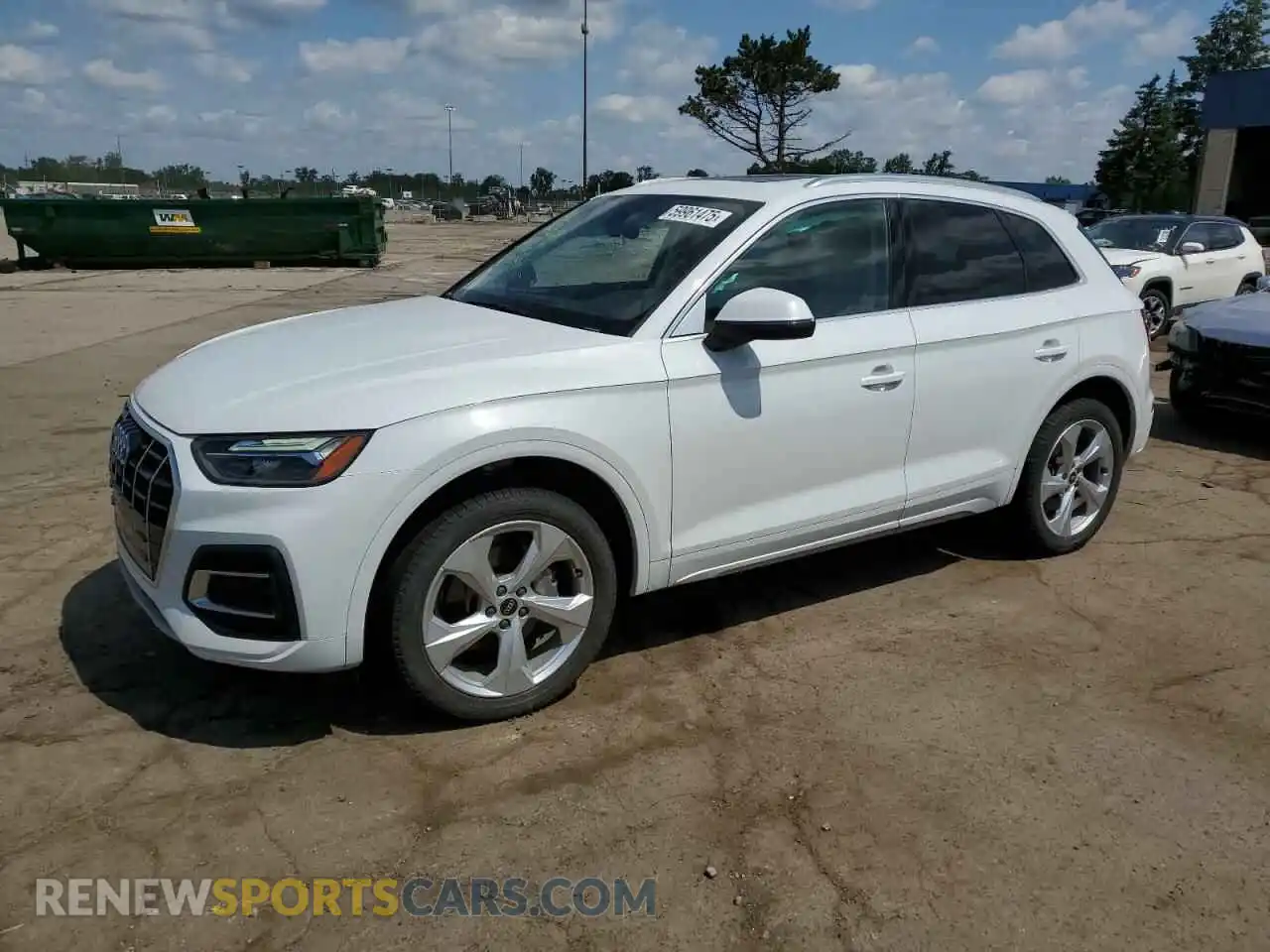 1 Photograph of a damaged car WA1BAAFY3M2112319 AUDI Q5 2021