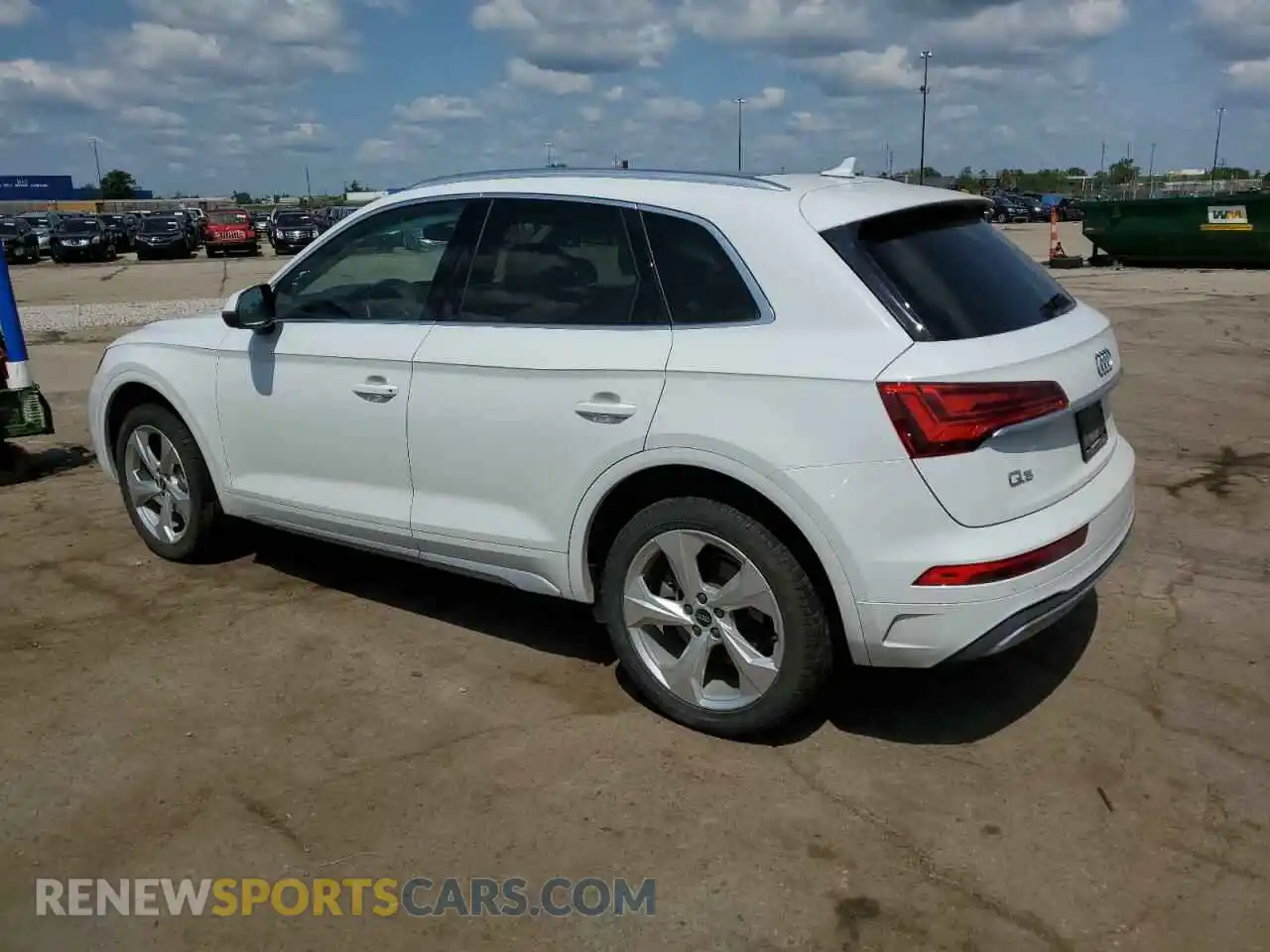2 Photograph of a damaged car WA1BAAFY3M2112319 AUDI Q5 2021