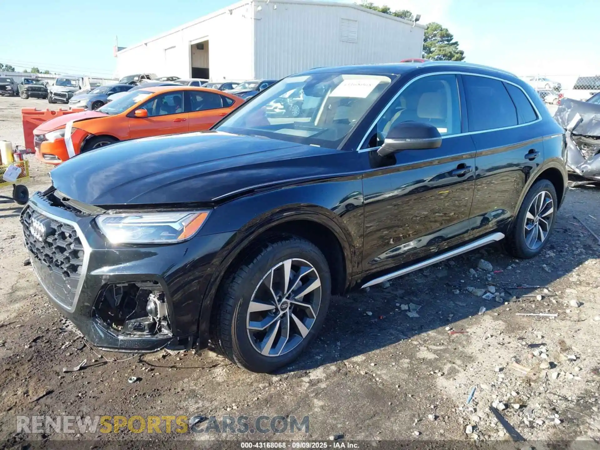 2 Photograph of a damaged car WA1BAAFY3M2118783 AUDI Q5 2021