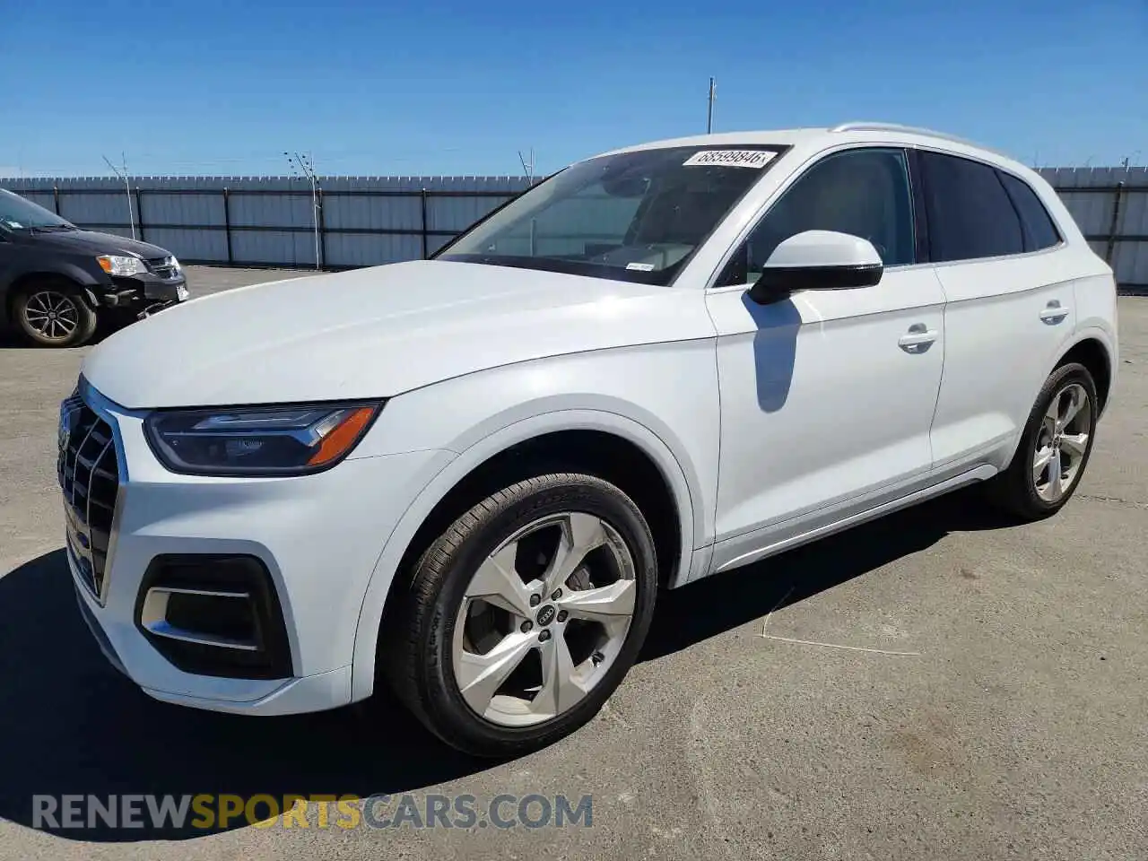 1 Фотография поврежденного автомобиля WA1BAAFY3M2130898 AUDI Q5 2021