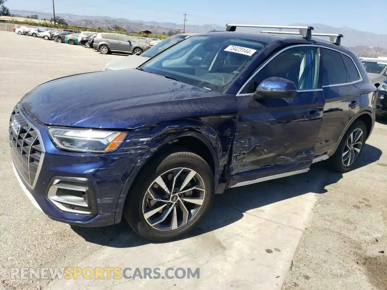 1 Photograph of a damaged car WA1BAAFY4M2005182 AUDI Q5 2021