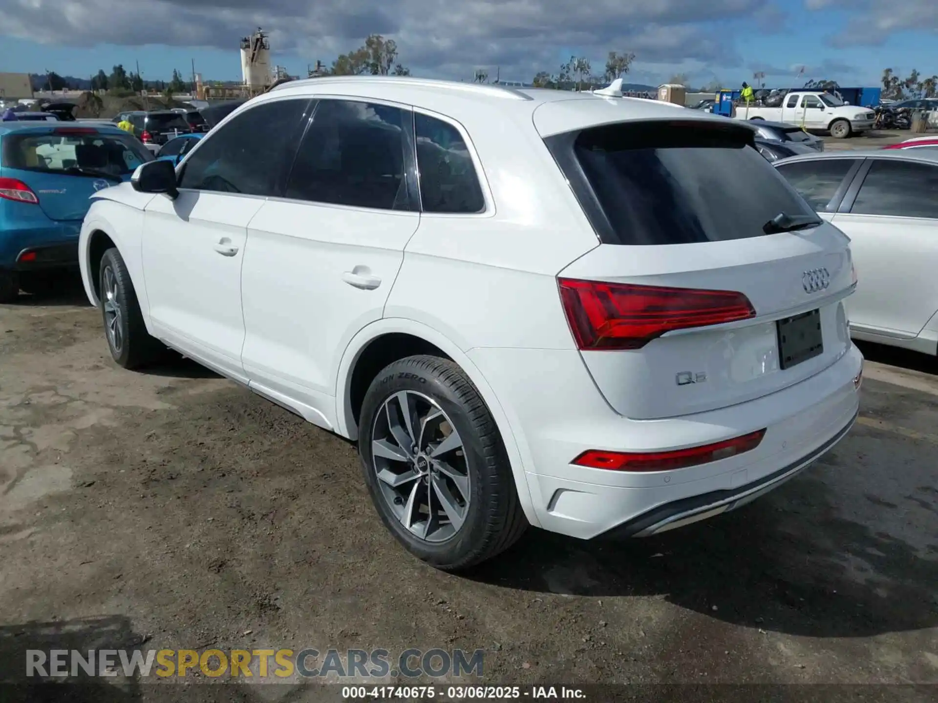 3 fotografías del automóvil dañado WA1BAAFY4M2005294 AUDI Q5 2021