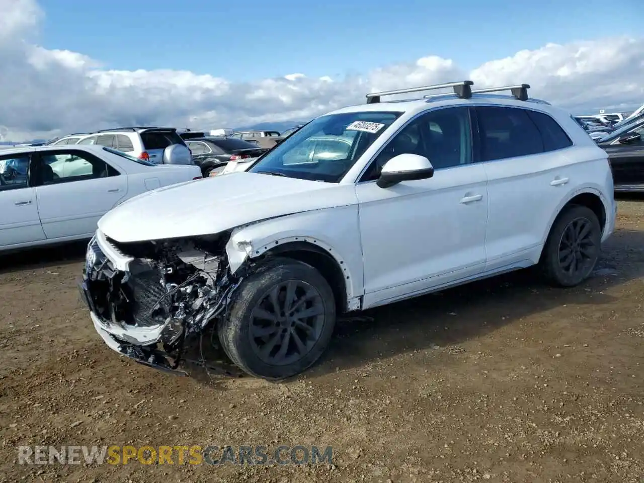 1 Photograph of a damaged car WA1BAAFY4M2021995 AUDI Q5 2021