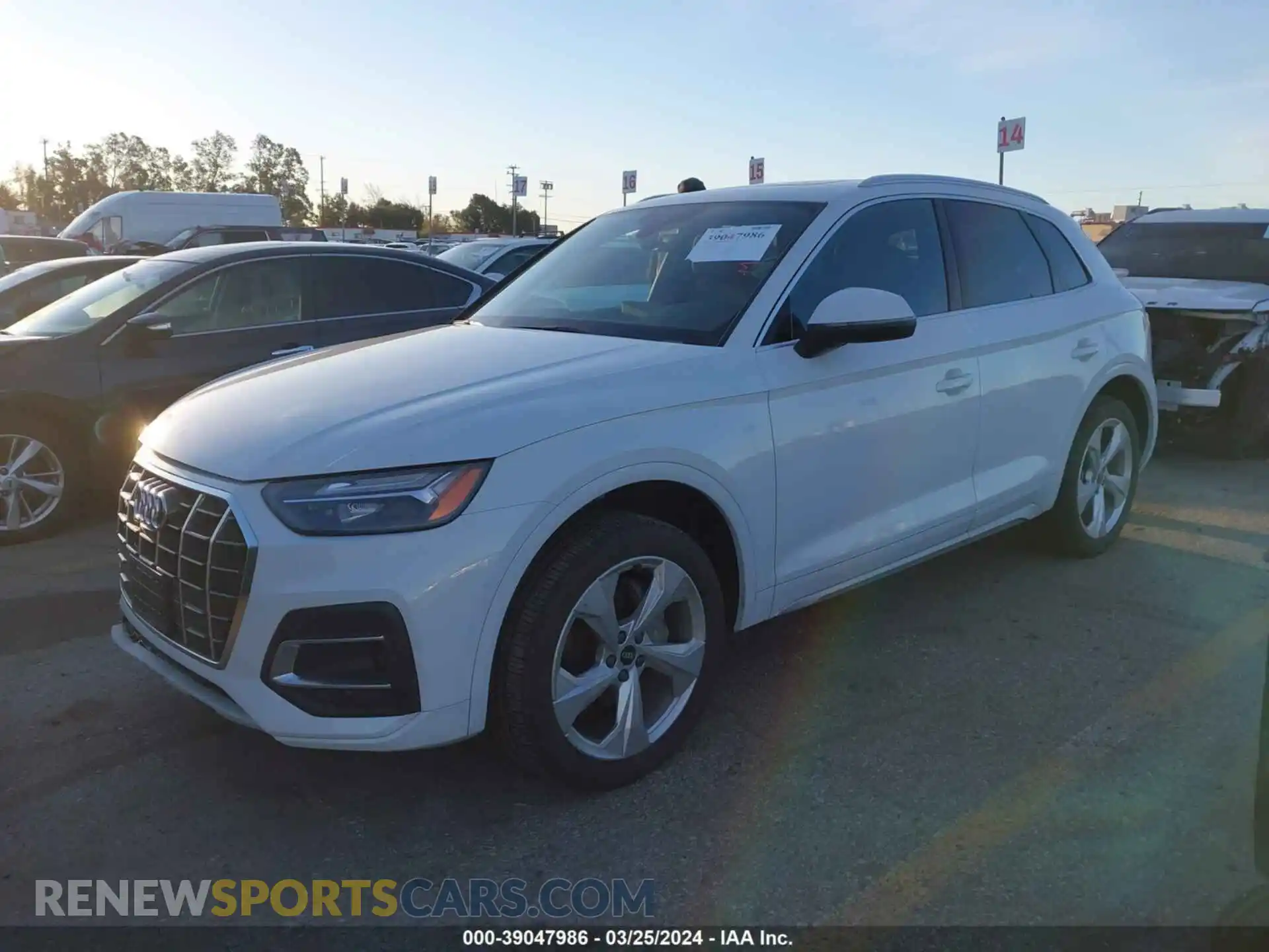 2 Photograph of a damaged car WA1BAAFY4M2029224 AUDI Q5 2021