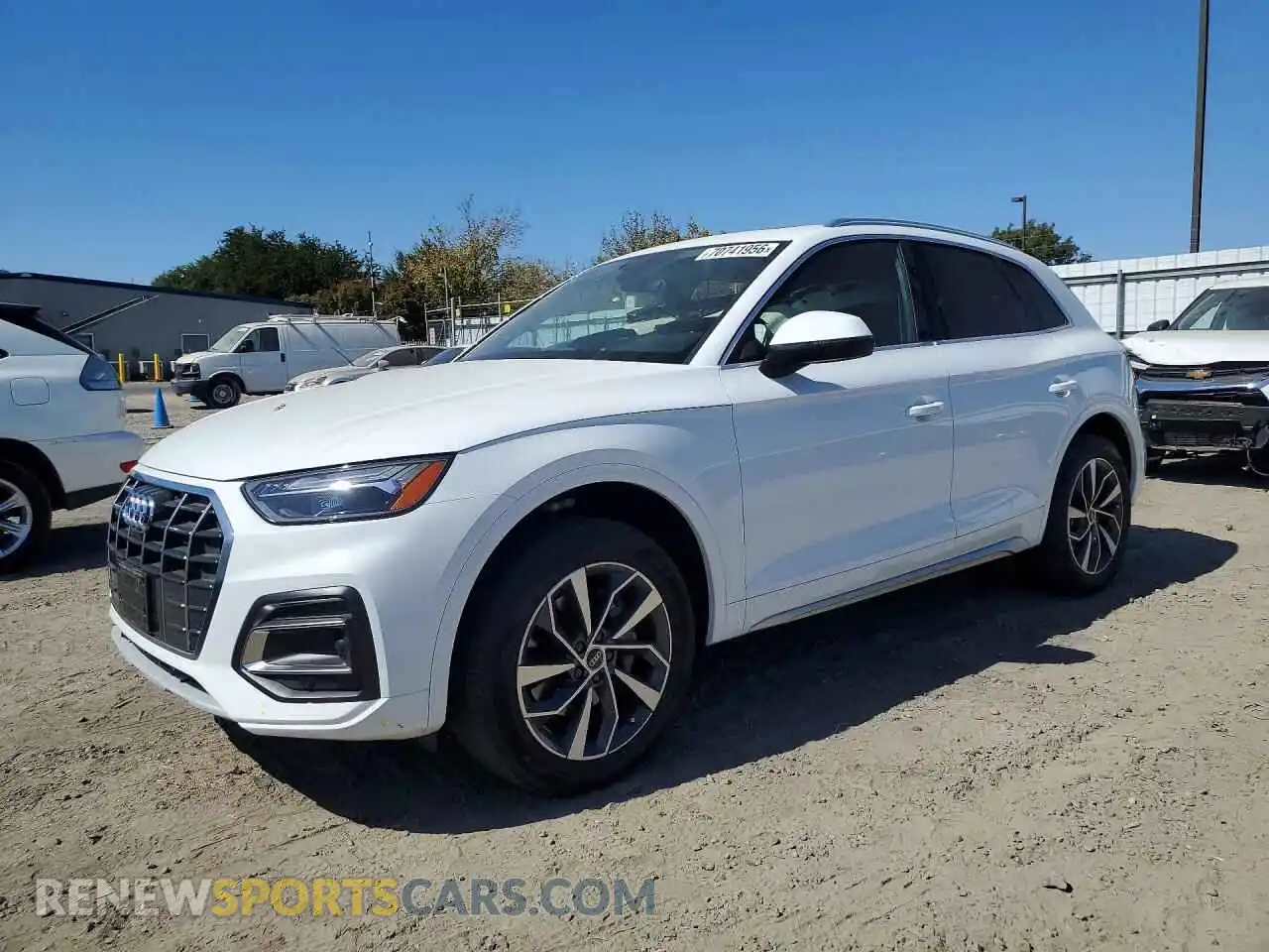 1 fotografías del automóvil dañado WA1BAAFY4M2072915 AUDI Q5 2021