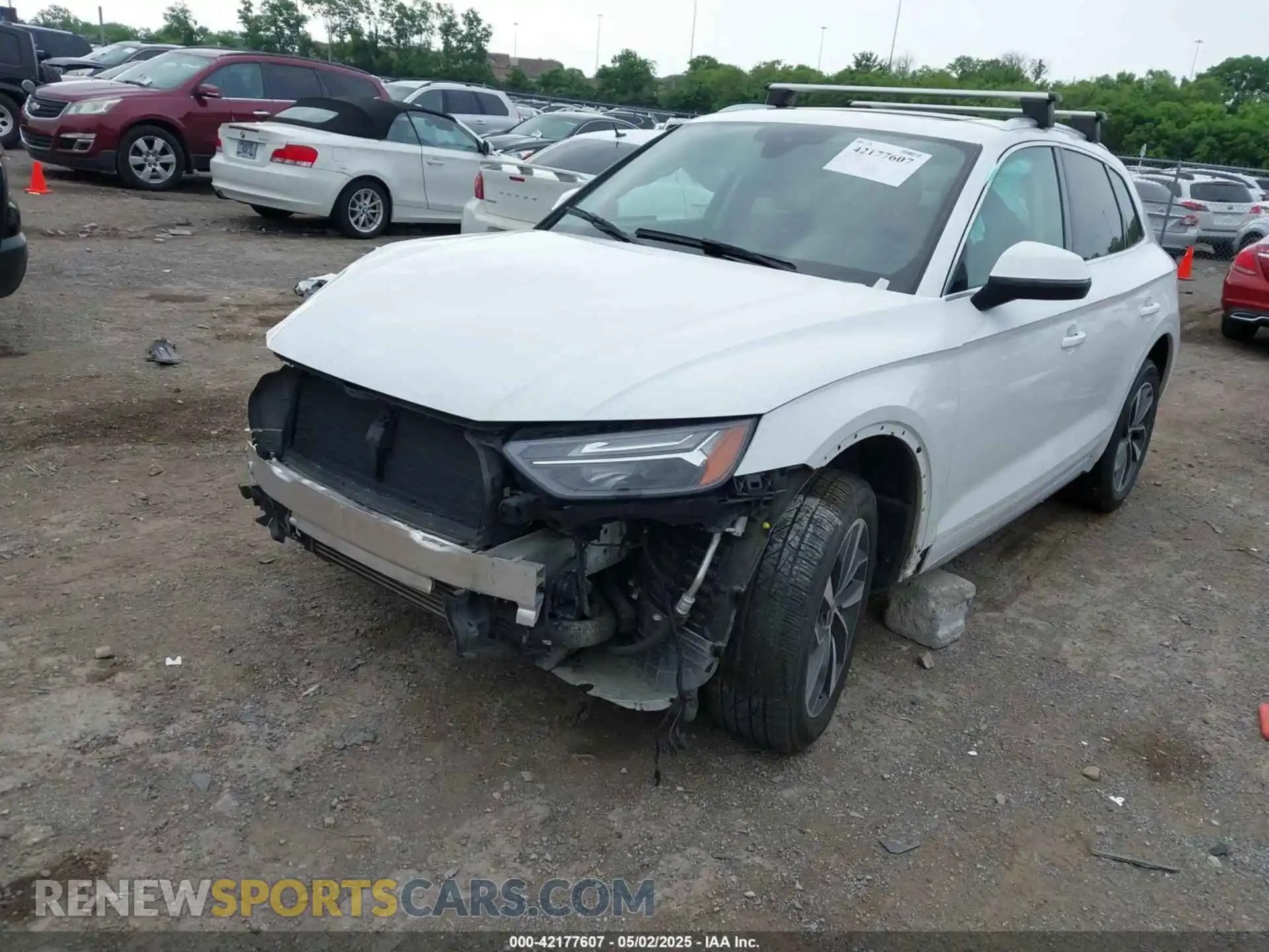 2 Photograph of a damaged car WA1BAAFY4M2119148 AUDI Q5 2021