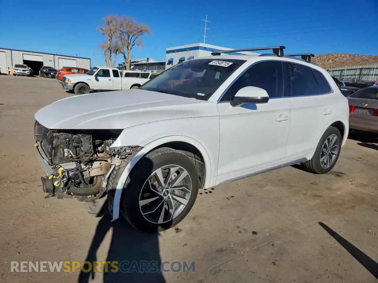 1 Photograph of a damaged car WA1BAAFY5M2021908 AUDI Q5 2021