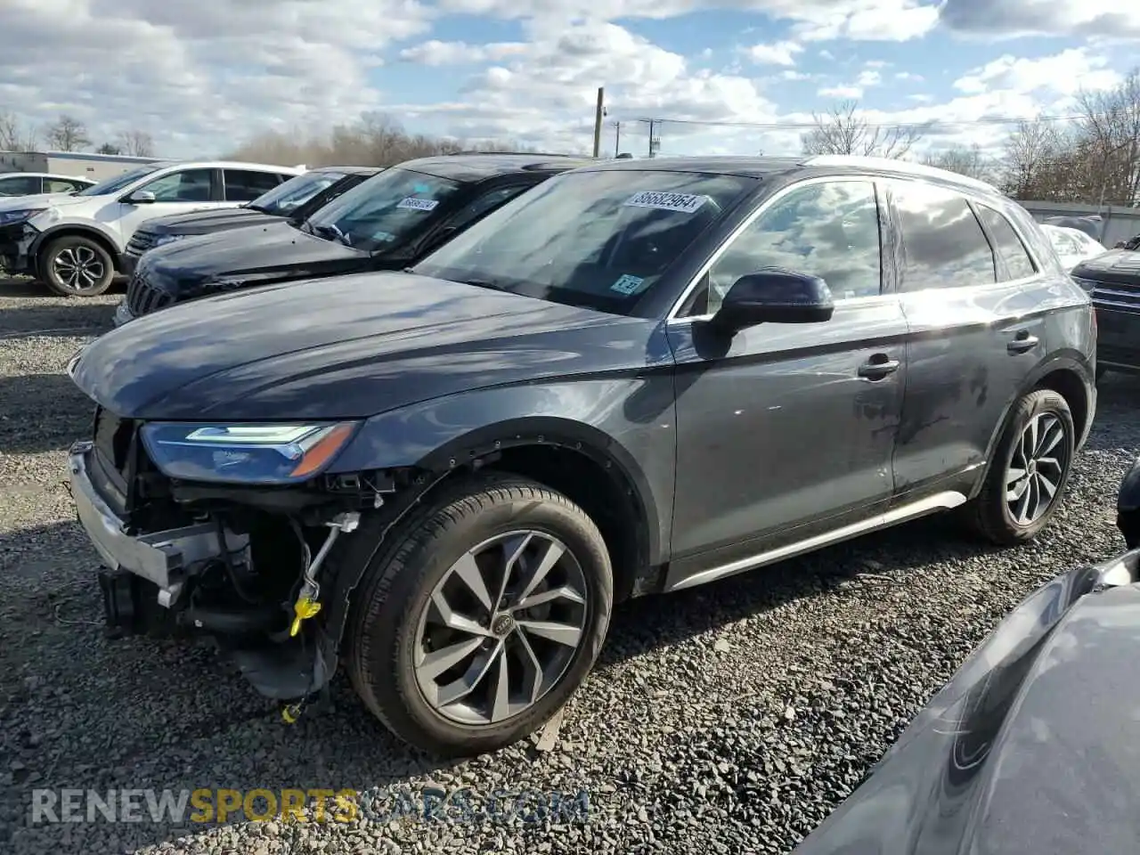 1 Photograph of a damaged car WA1BAAFY5M2039017 AUDI Q5 2021