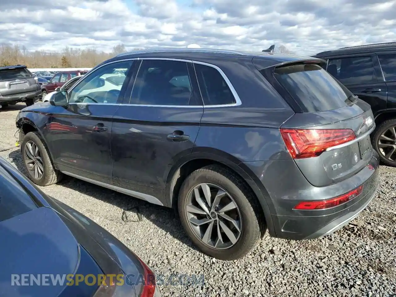 2 Photograph of a damaged car WA1BAAFY5M2039017 AUDI Q5 2021