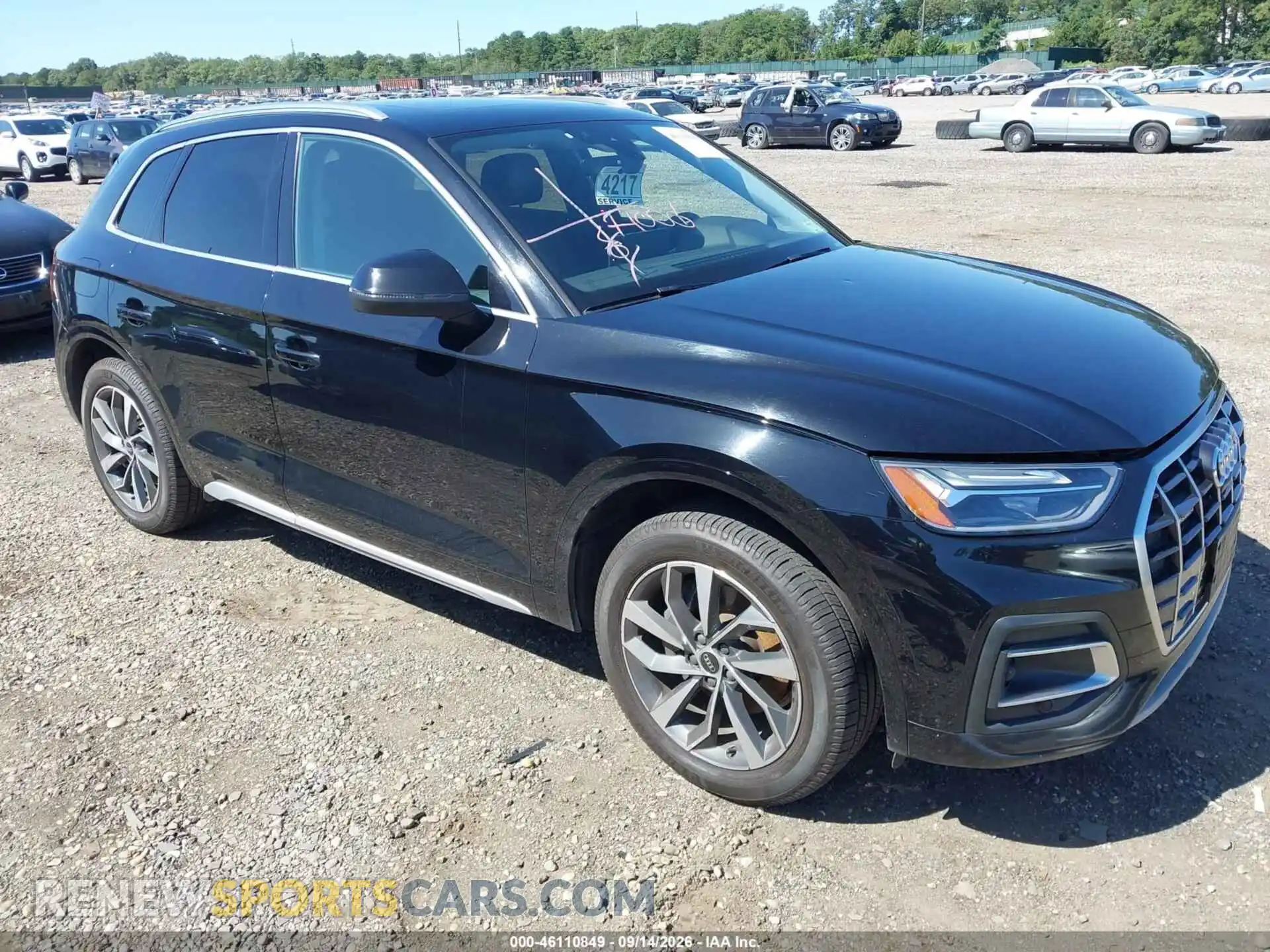 1 Фотография поврежденного автомобиля WA1BAAFY5M2040281 AUDI Q5 2021